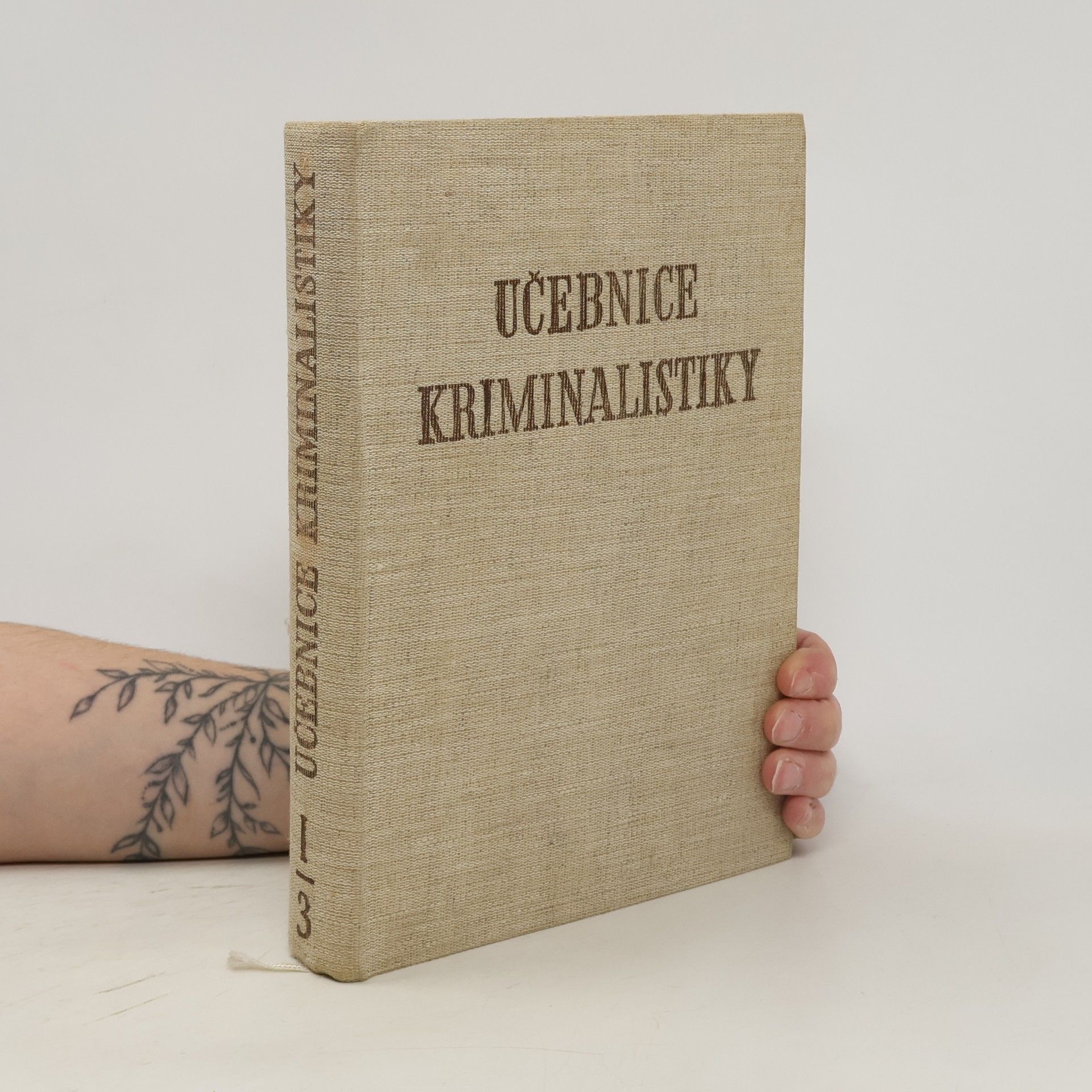 Bohuslav Němec Učebnice kriminalistiky 1