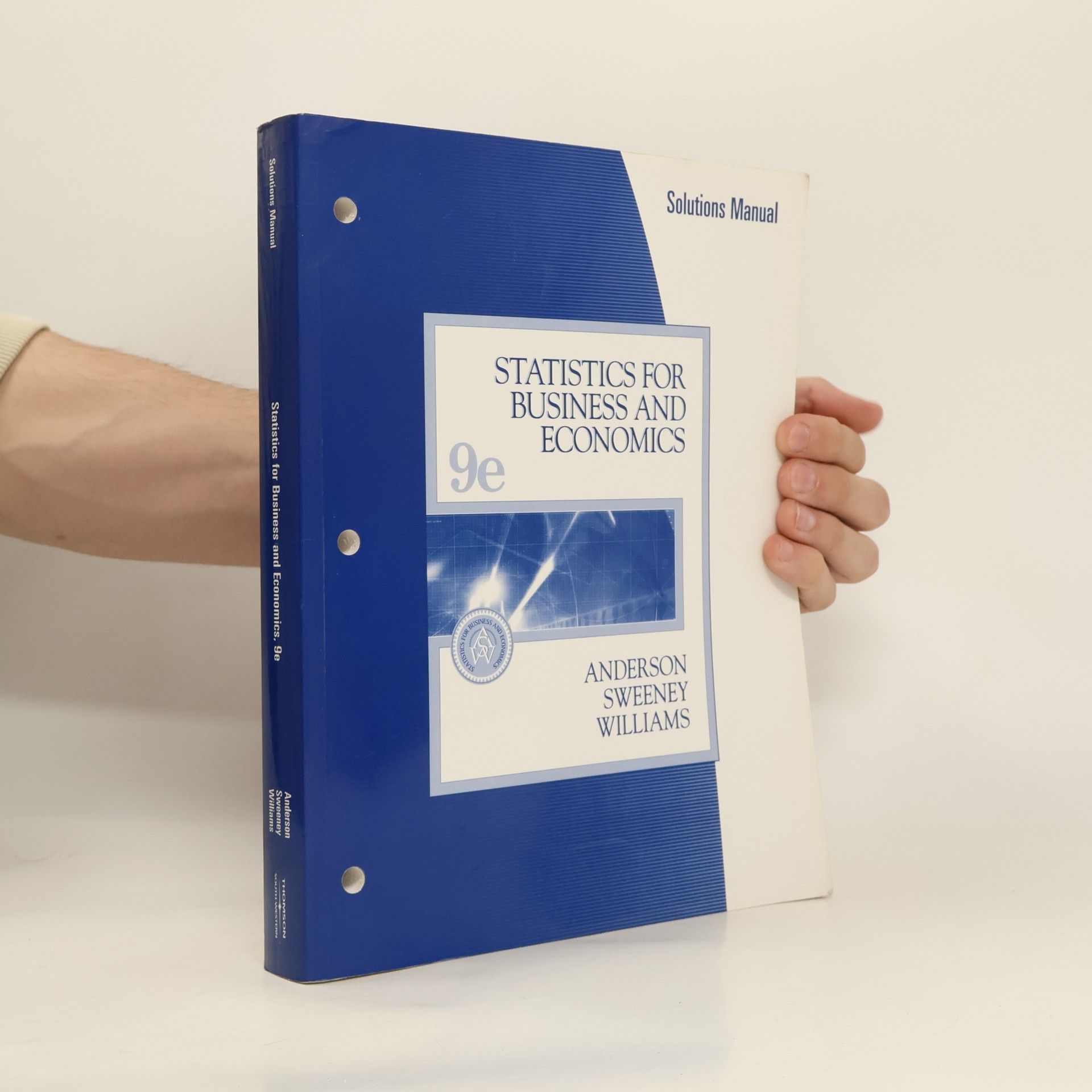 David R. Anderson Statistics for Business and Economics