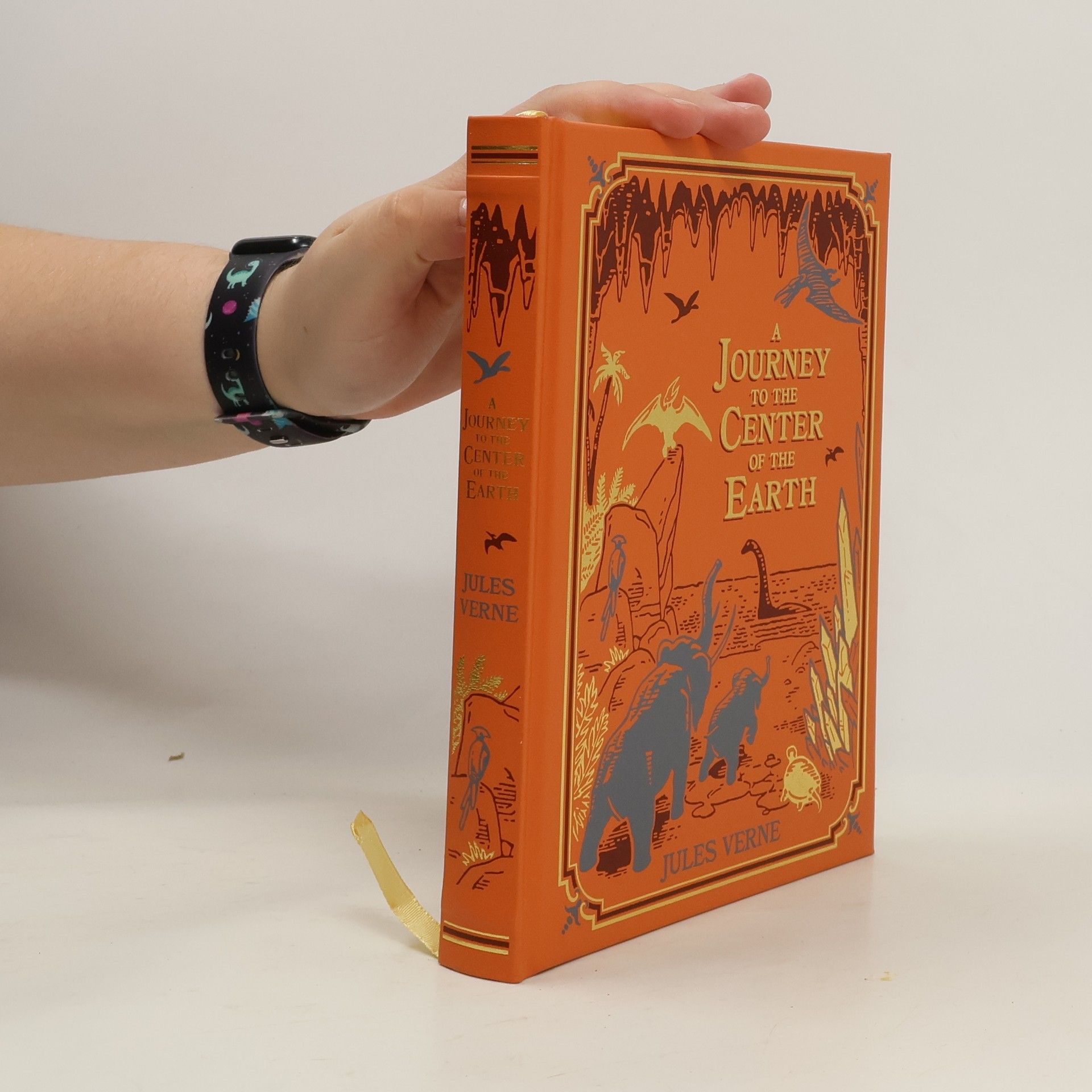 Jules Verne A Journey to the Center of the Earth (Barnes & Noble Children's Leatherbound Classics)