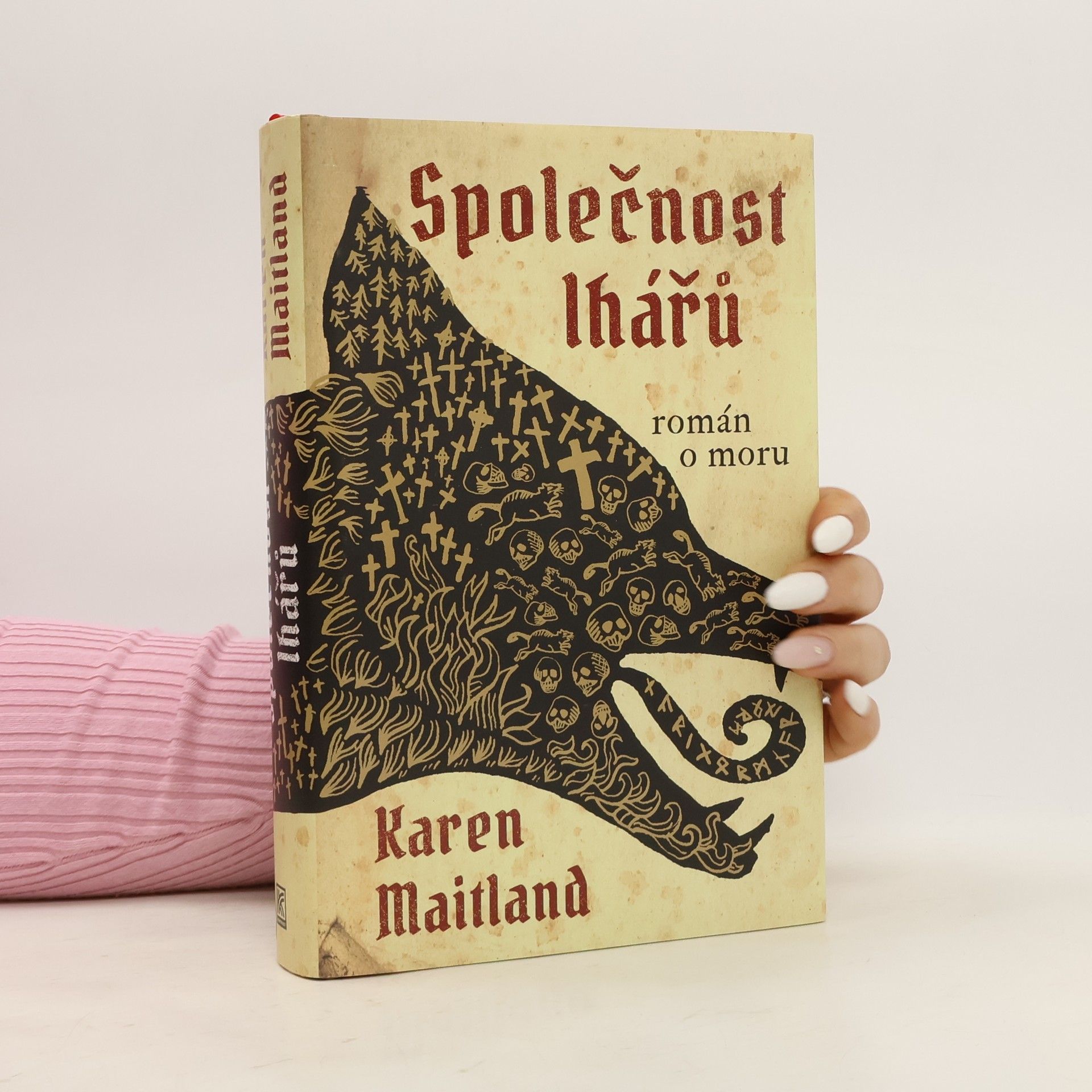 Karen Maitland Společnost lhářů: román o moru