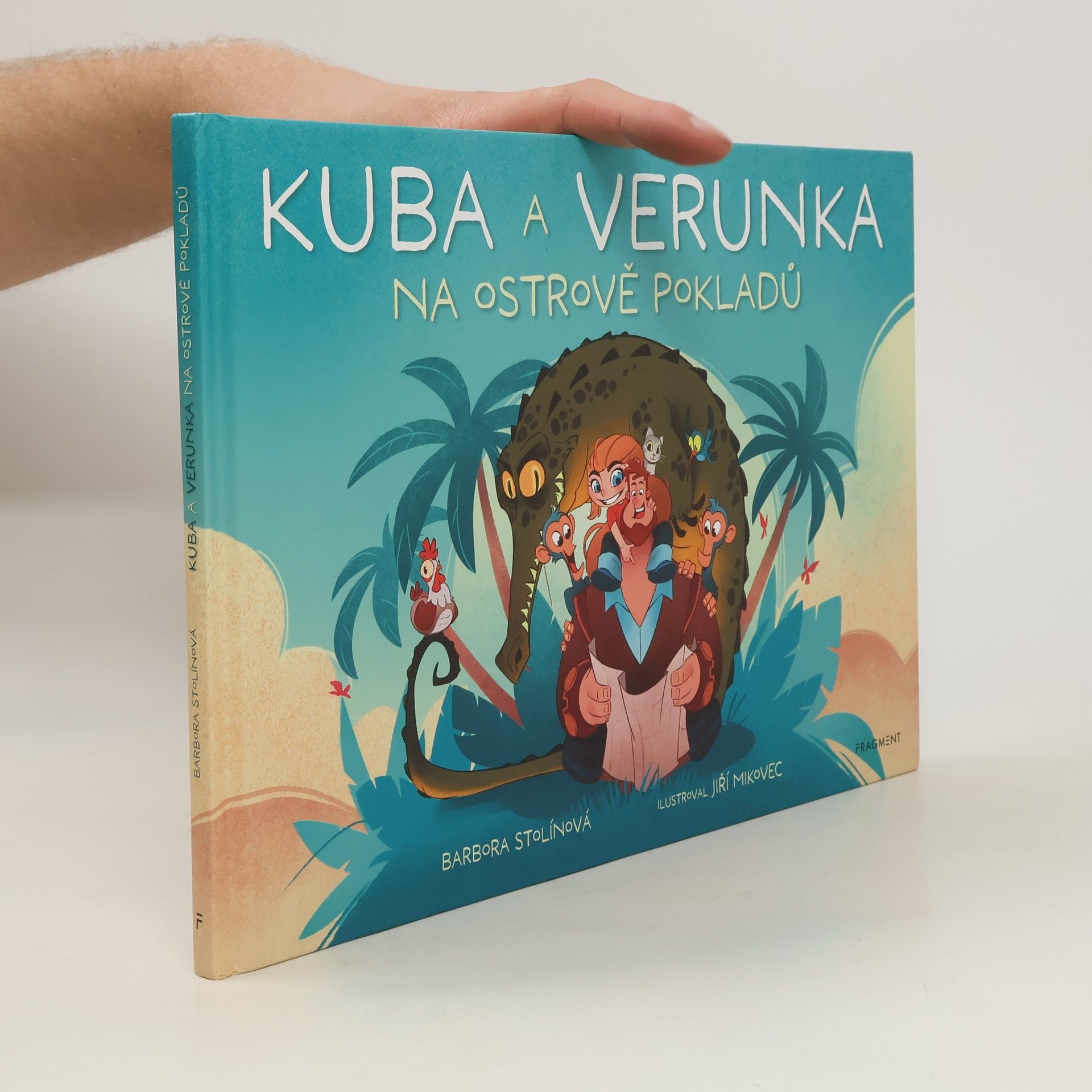 Barbora Stolínová Kuba a Verunka na ostrově pokladů