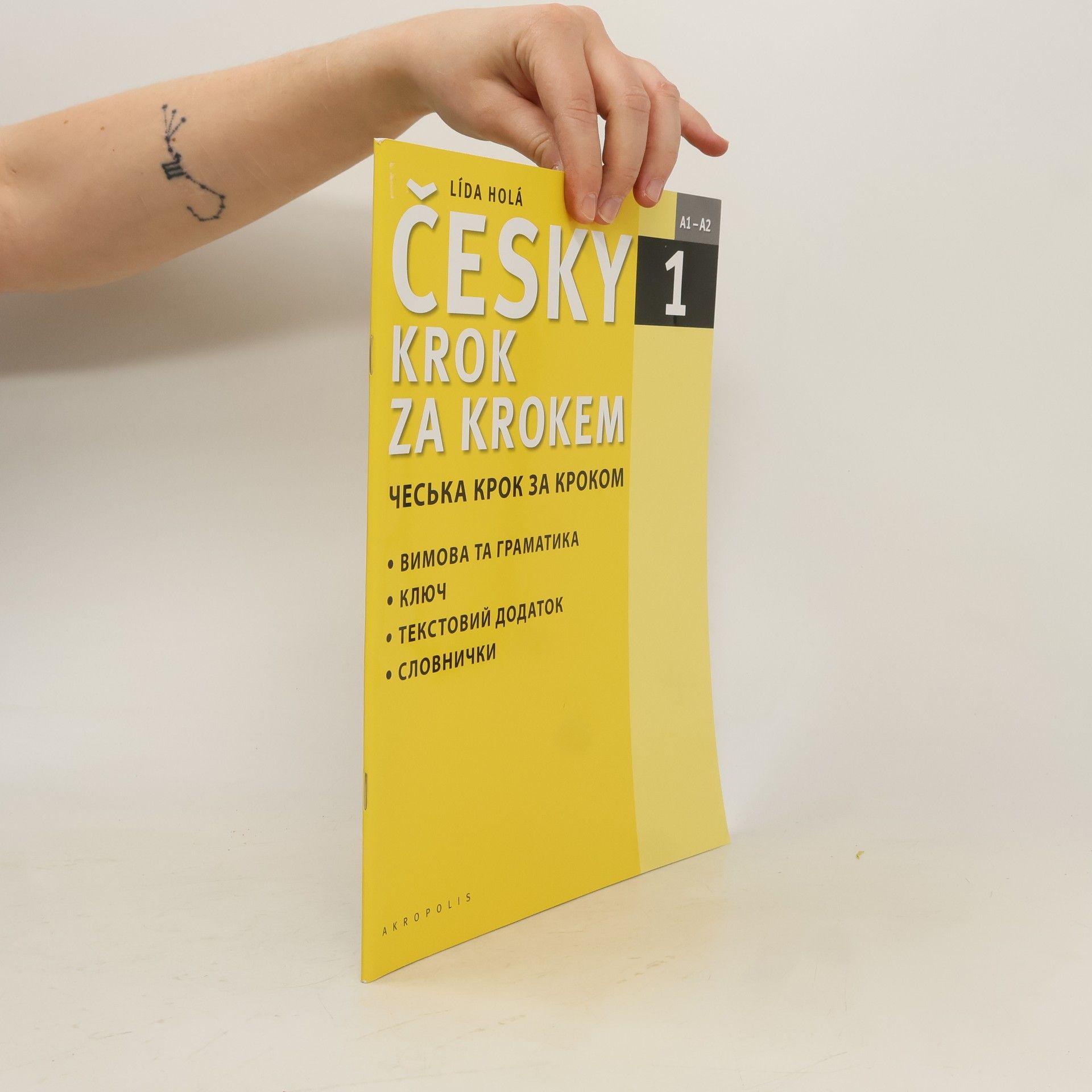 Lída Holá Česky krok za krokem 1. A1-A2