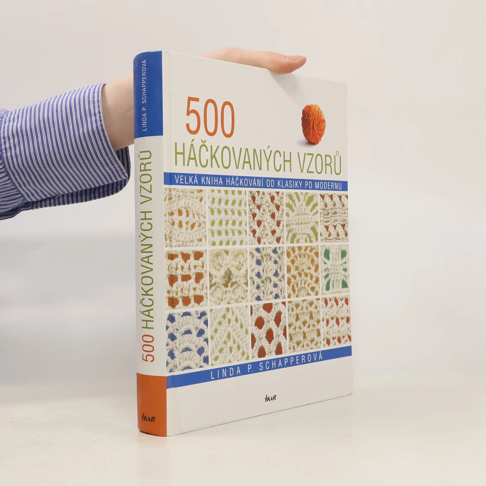 500 háčkovaných vzorů | Kniha | mäkká | Linda P. Schapper | CS
