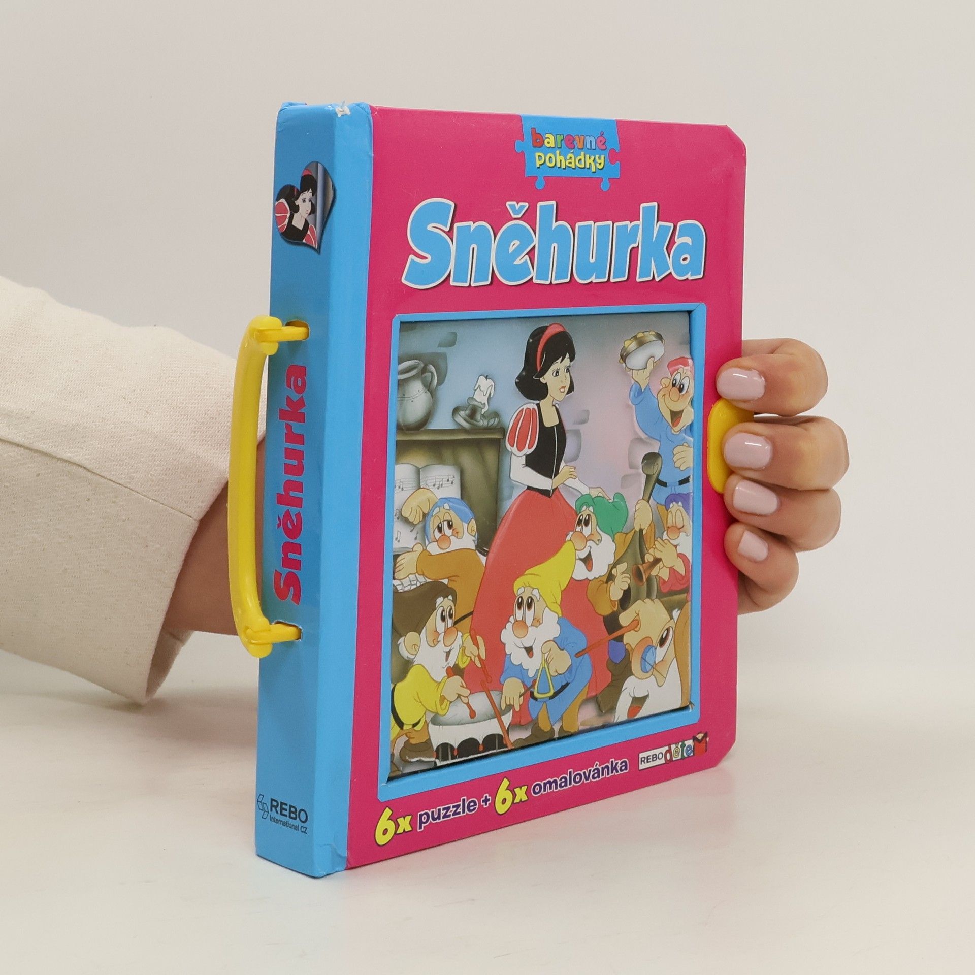 Collectif d'auteurs Sněhurka : 6x puzzle, 6x omalovánka