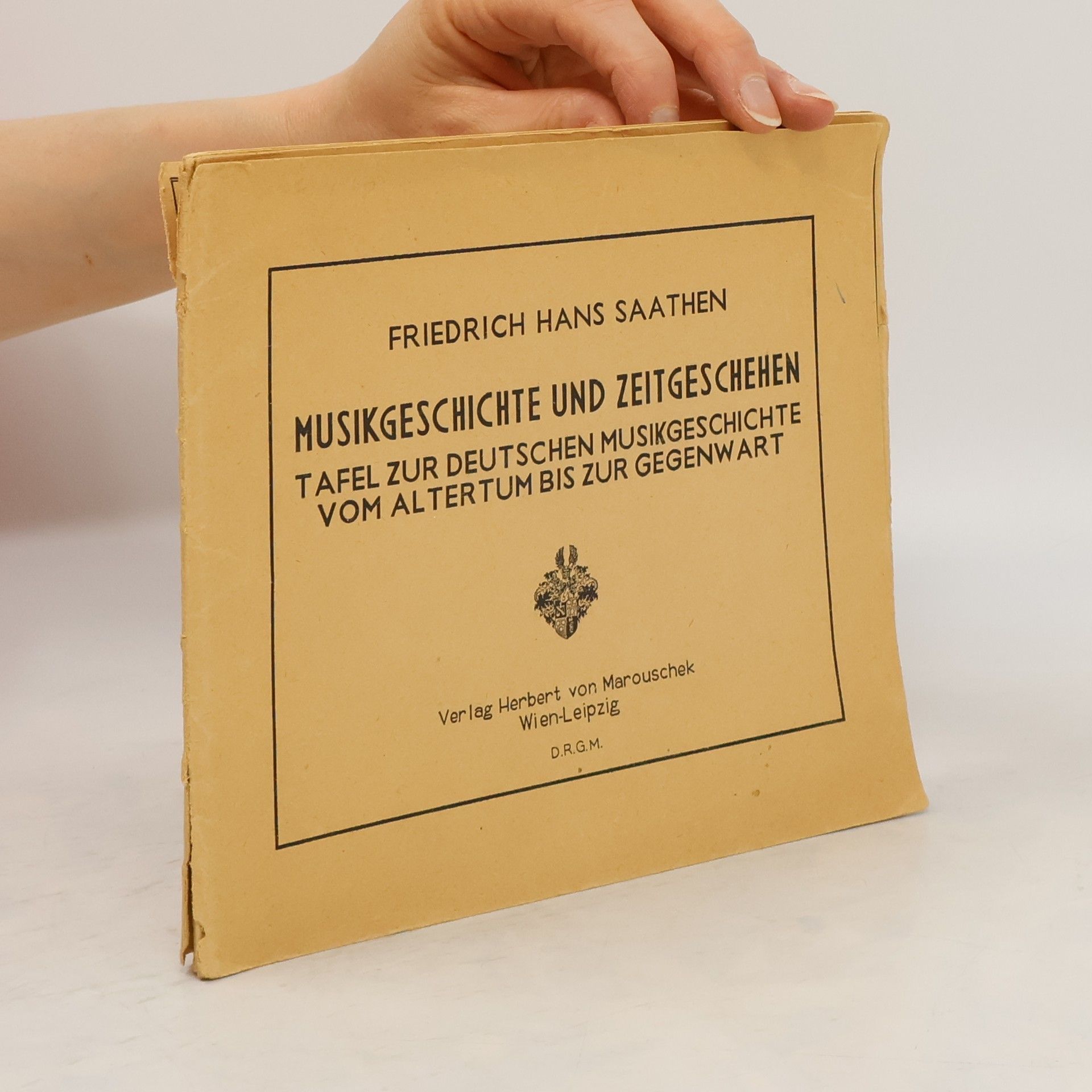 Friedrich Hans Saathen Musikgeschichte und Zeitgeschehen