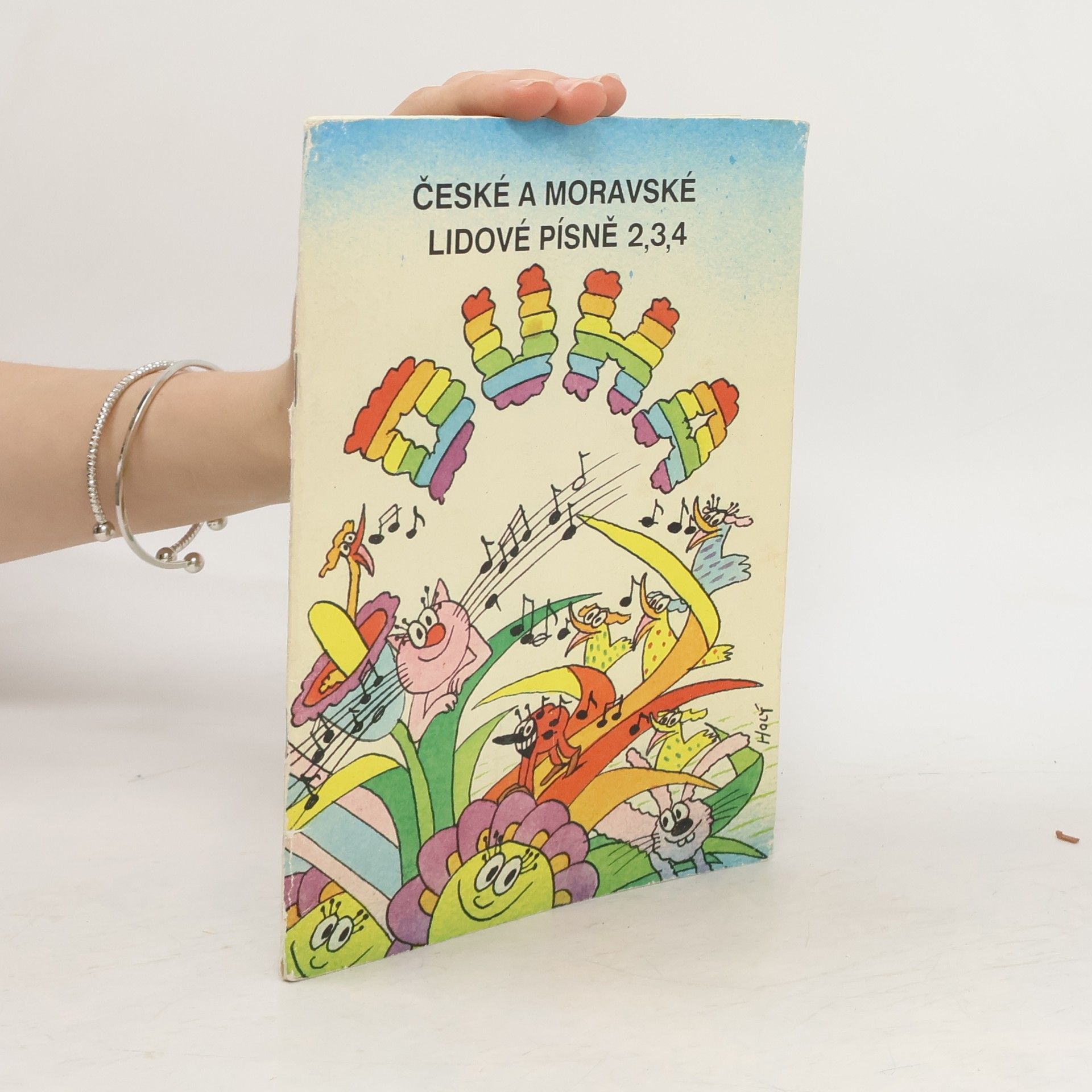 Pavel Jeřábek Duha : české a moravské lidové písně 2, 3, 4 : zpěv a kytara