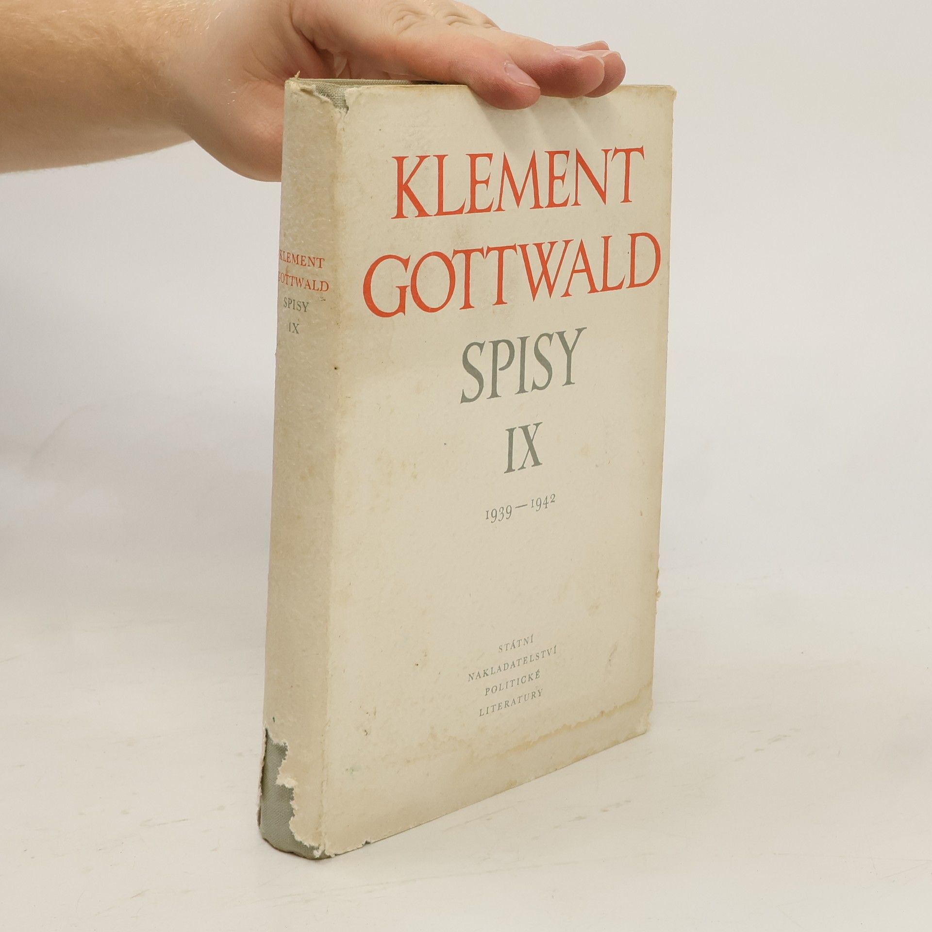 Klement Gottwald Klement Gottwald spisy IX