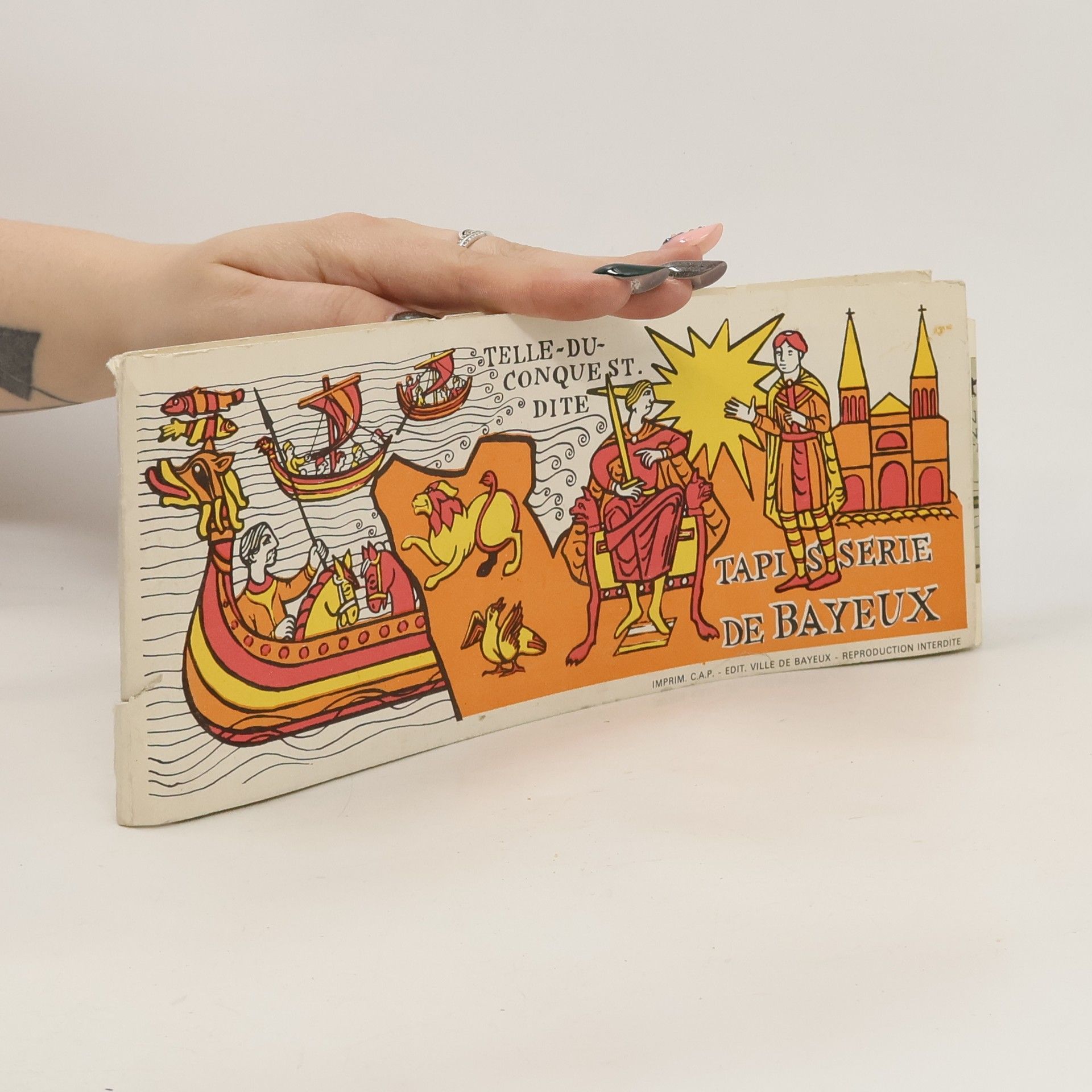 Collectif d'auteurs Tapisserie de Bayeux, telle-du-conquest dite