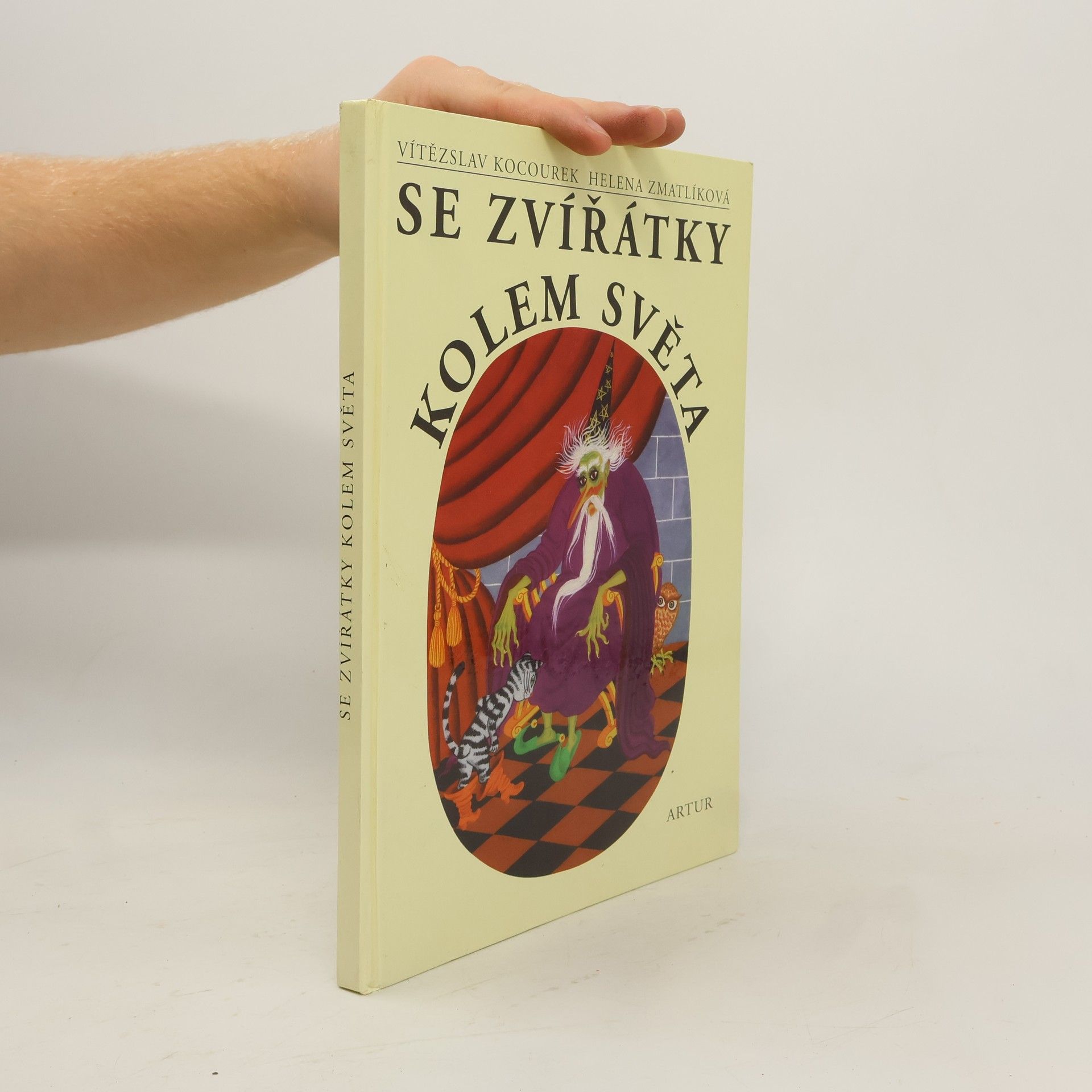 Vítězslav Kocourek Se zvířátky kolem světa. Pohádky a bajky o zvířátkách