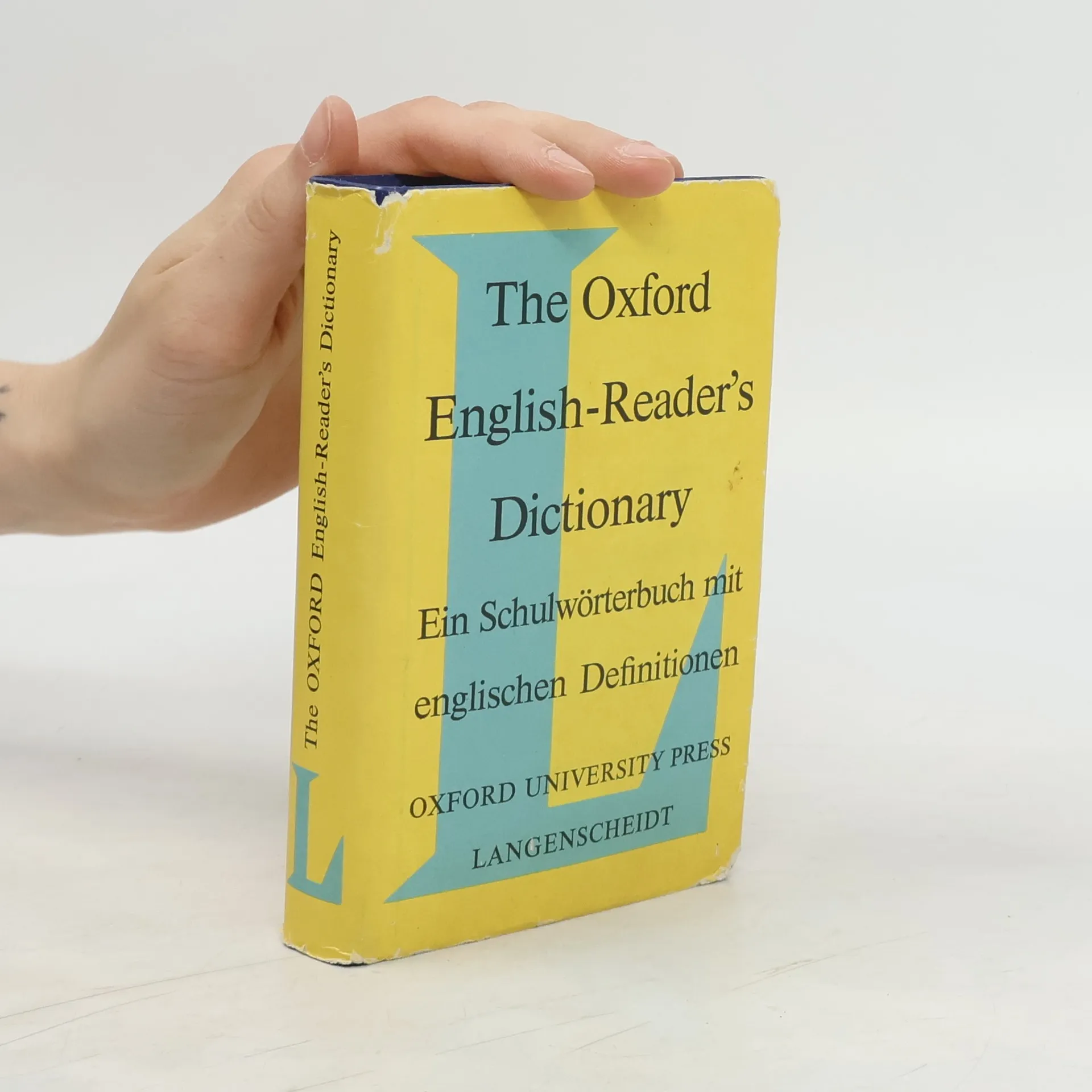 The Oxford English-Reader's Dictionary | Book | Hardcover | Albert Sydney Hornby | EN, DE