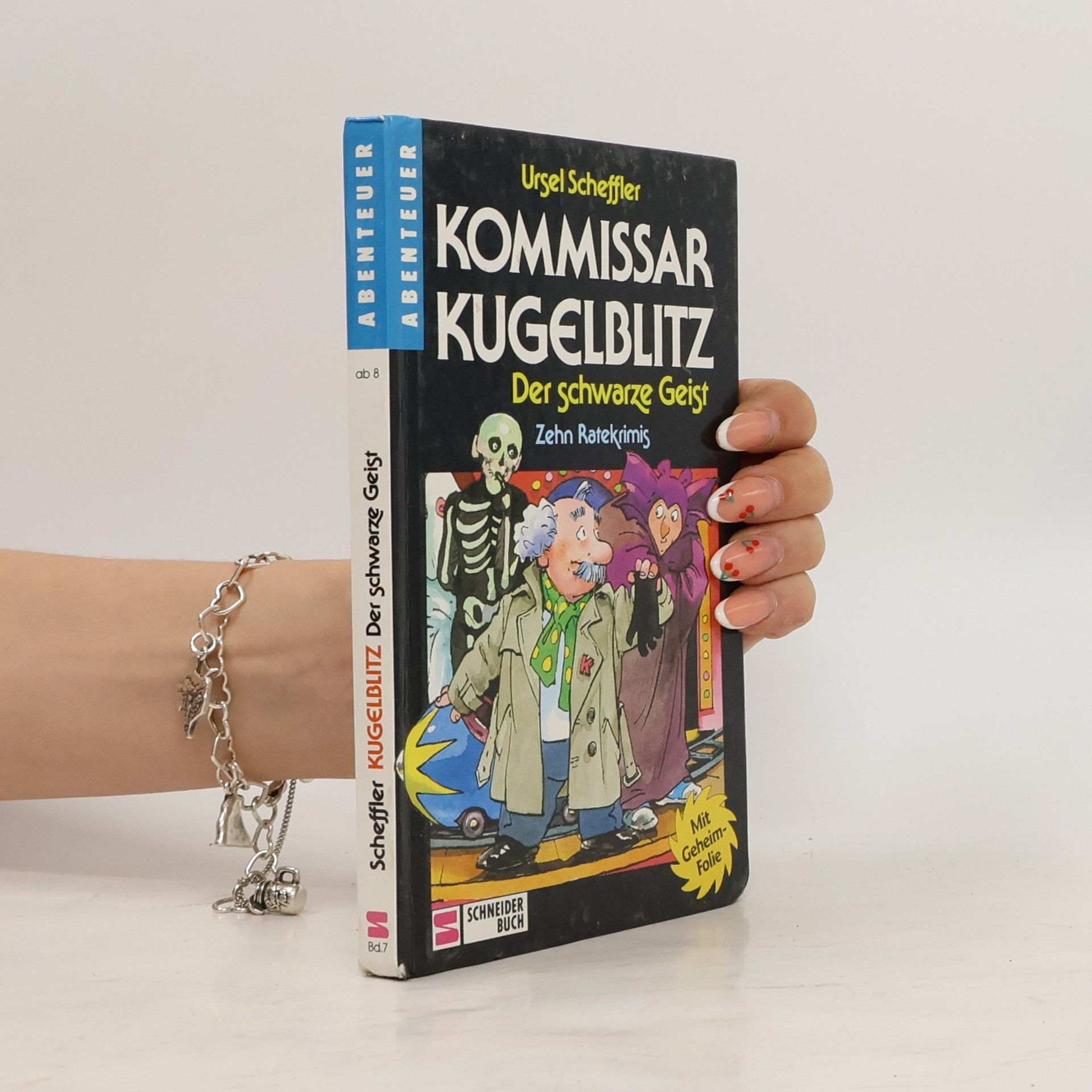 Ursel Scheffler Kommissar Kugelblitz. Der schwarze Geist. Zehn Ratekrimis