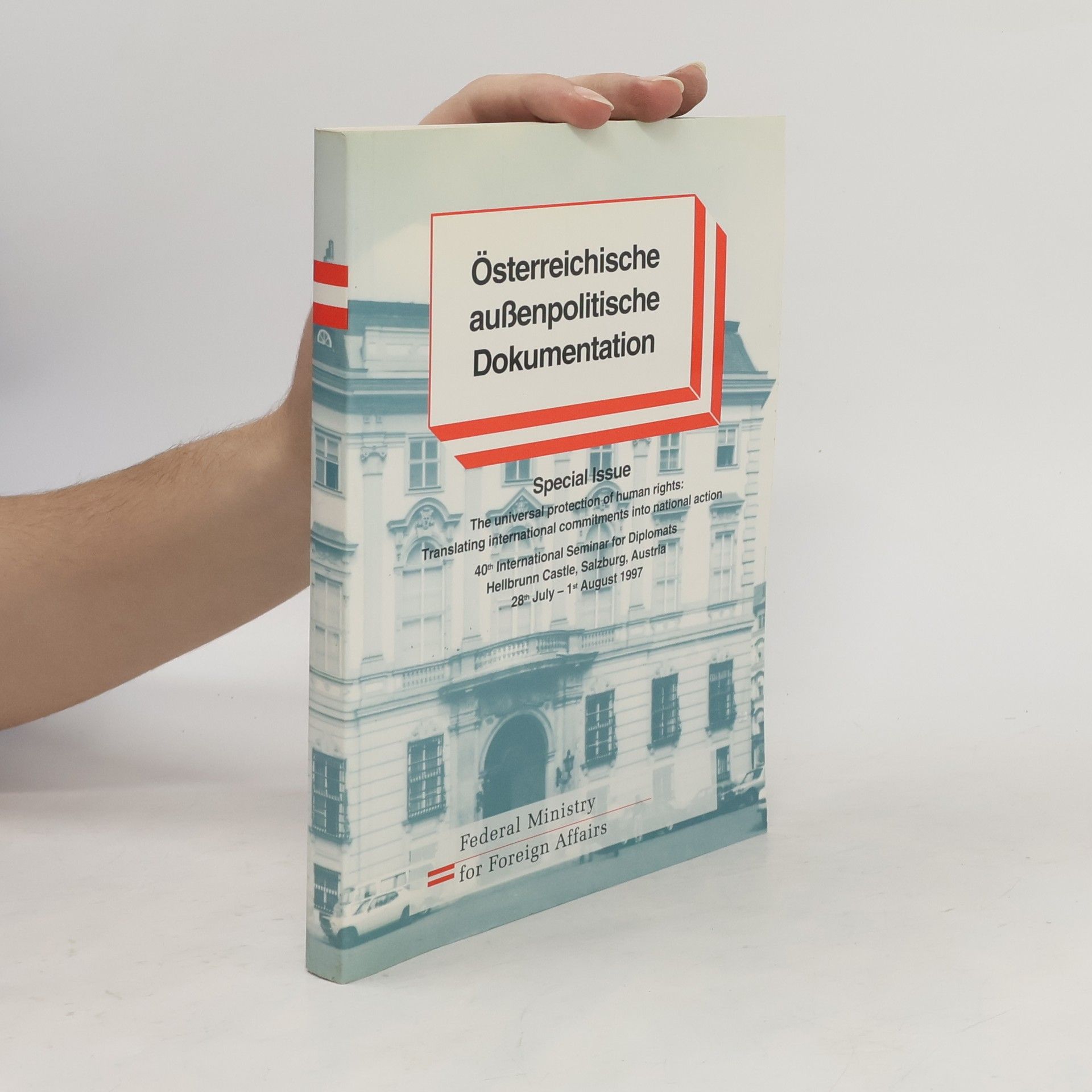 Collectif d'auteurs Österreichische außenpolitische Dokumentation