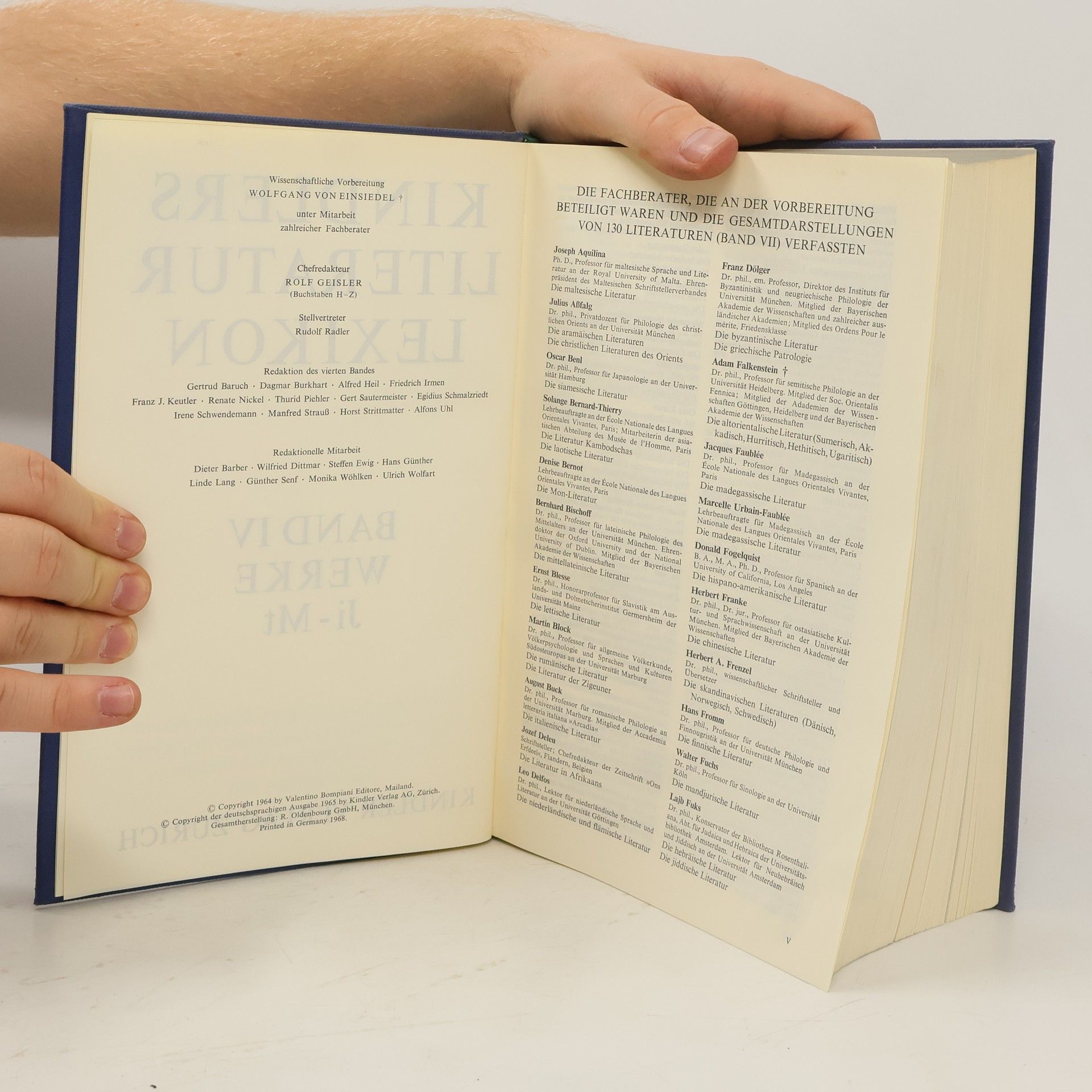 Kolektiv autorů Kindlers Literatur Lexikon IV. Ji-Mt