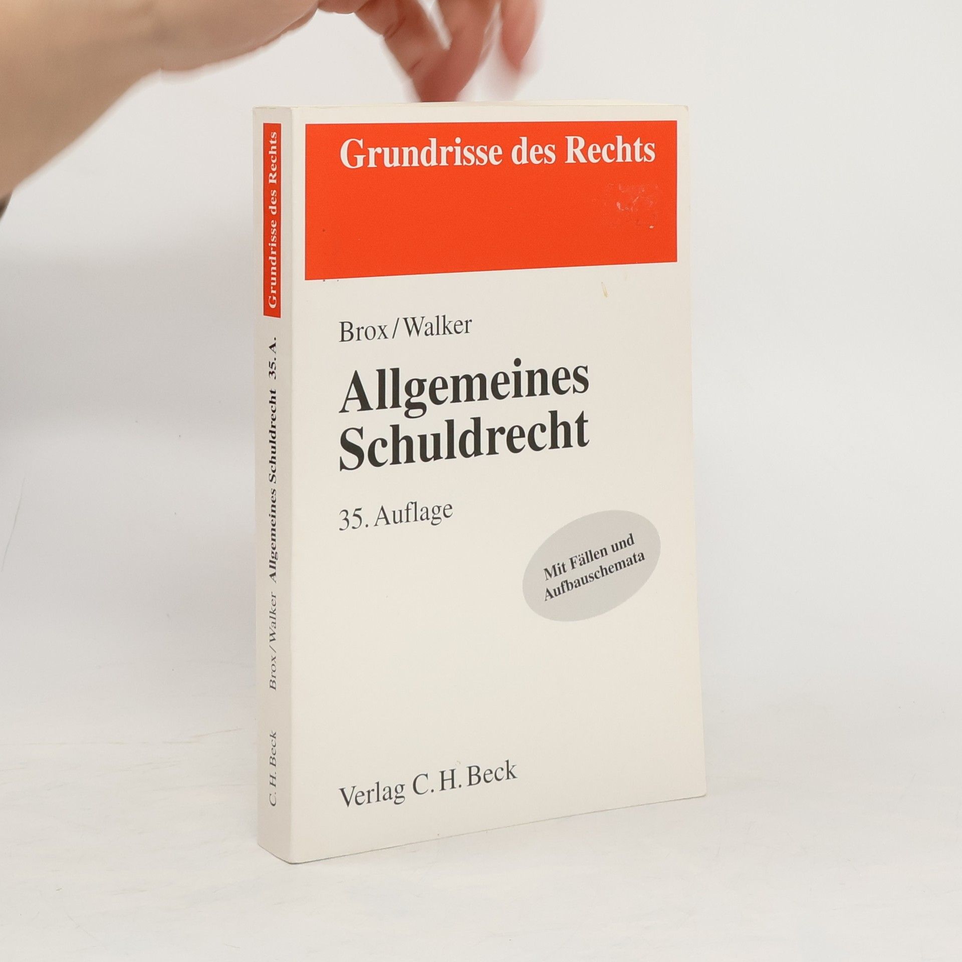 Hans Brox Allgemeines Schuldrecht