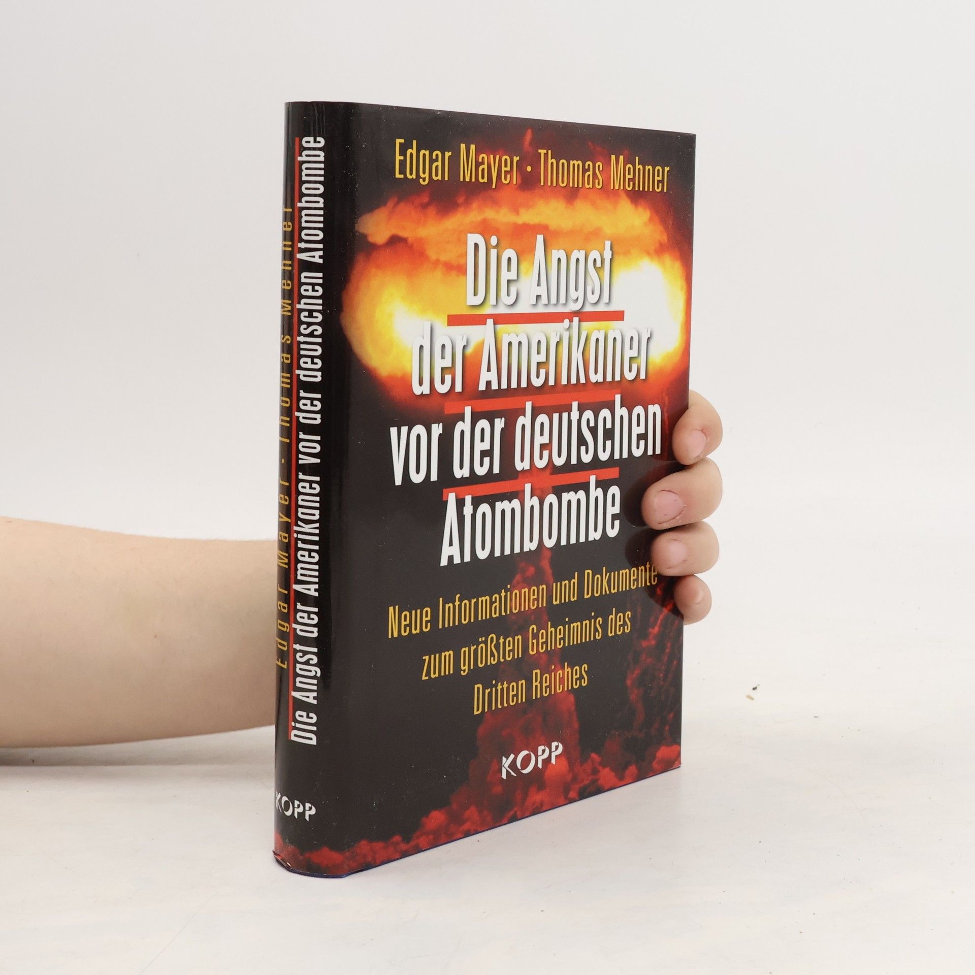Edgar Mayer Die Angst der Amerikaner vor der deutschen Atombombe