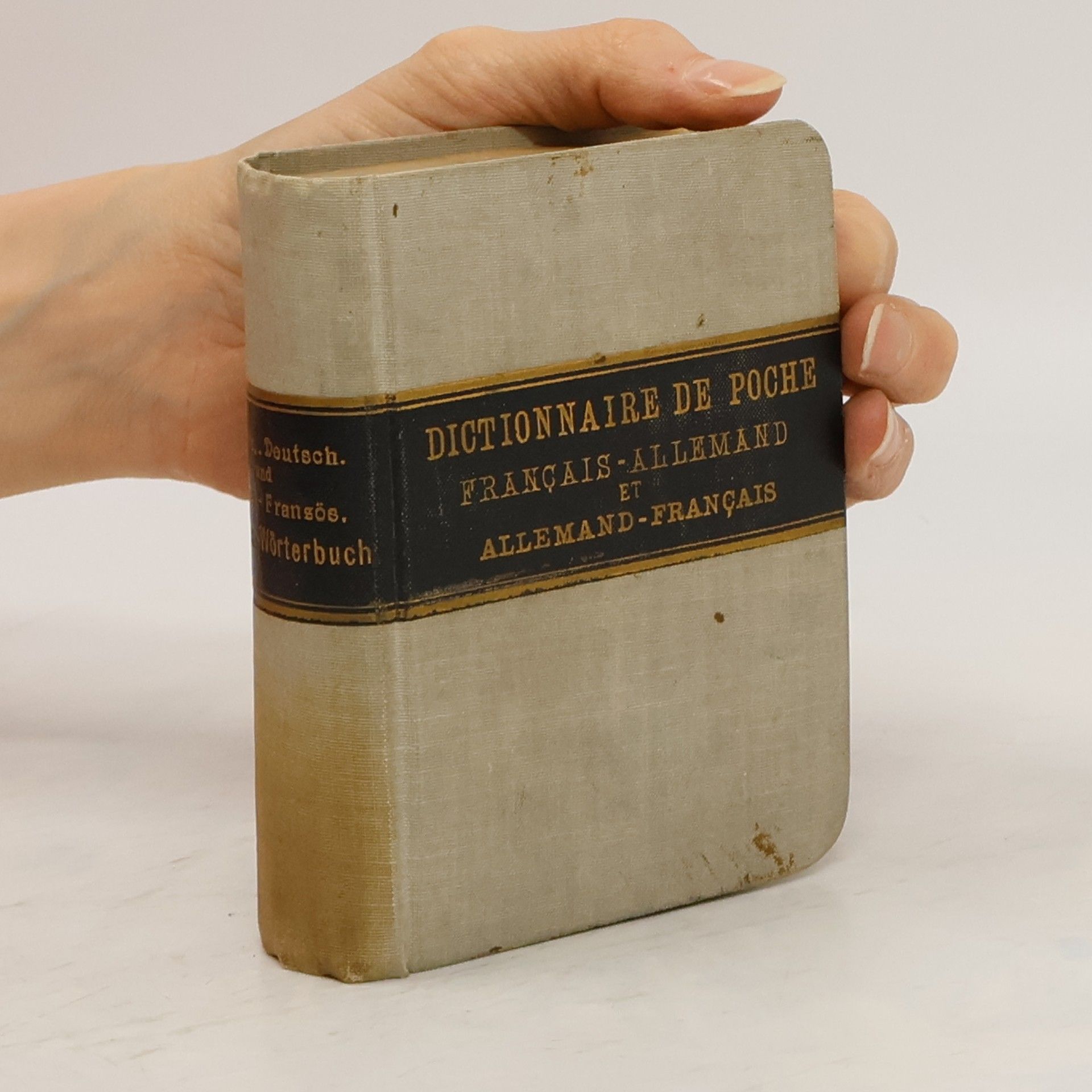 Charles Michaud Nouveau Dictionnaire de Poche Français-Allemand et Allemand-Francais