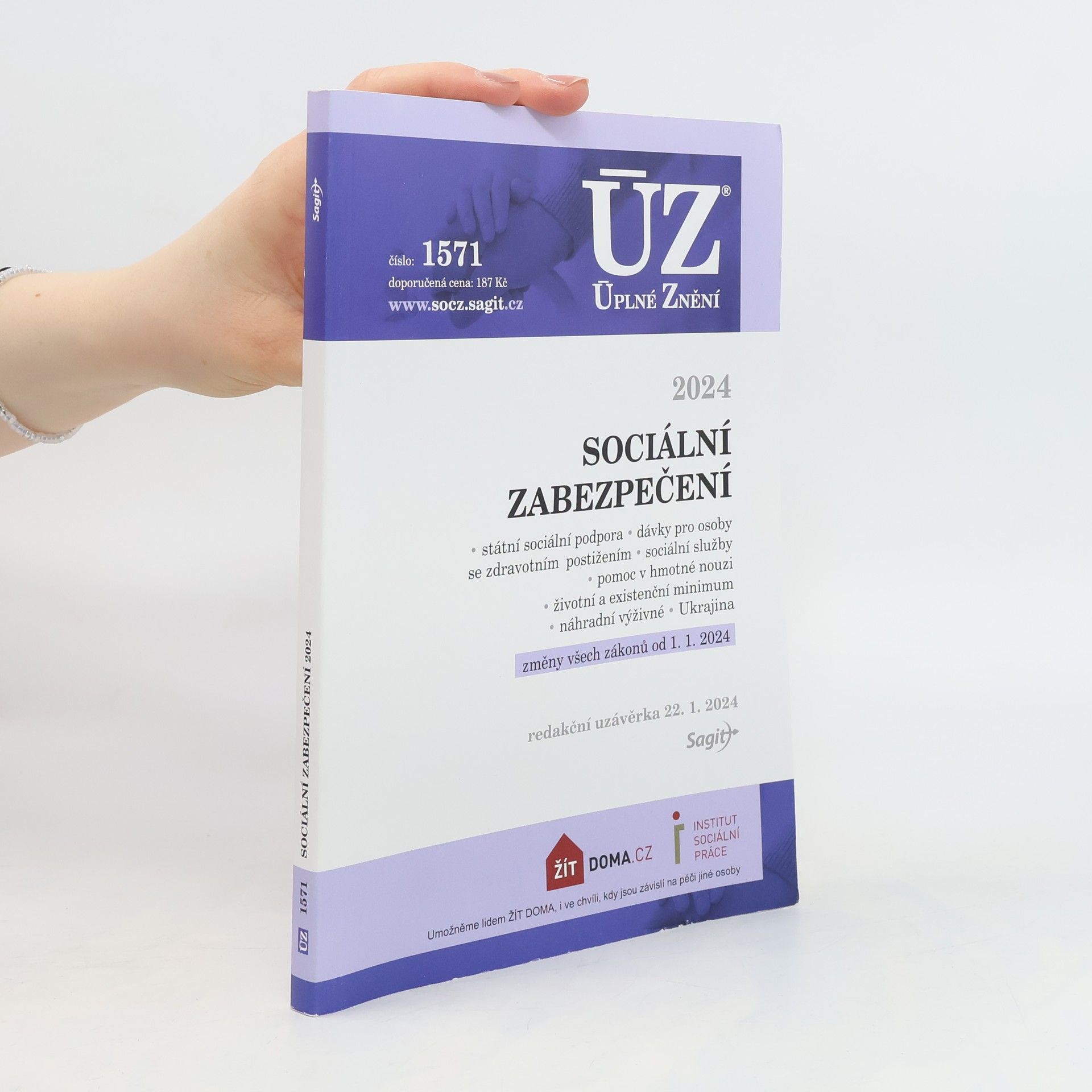 Autorenkollektiv ÚZ 1571 Sociální zabezpečení 2024