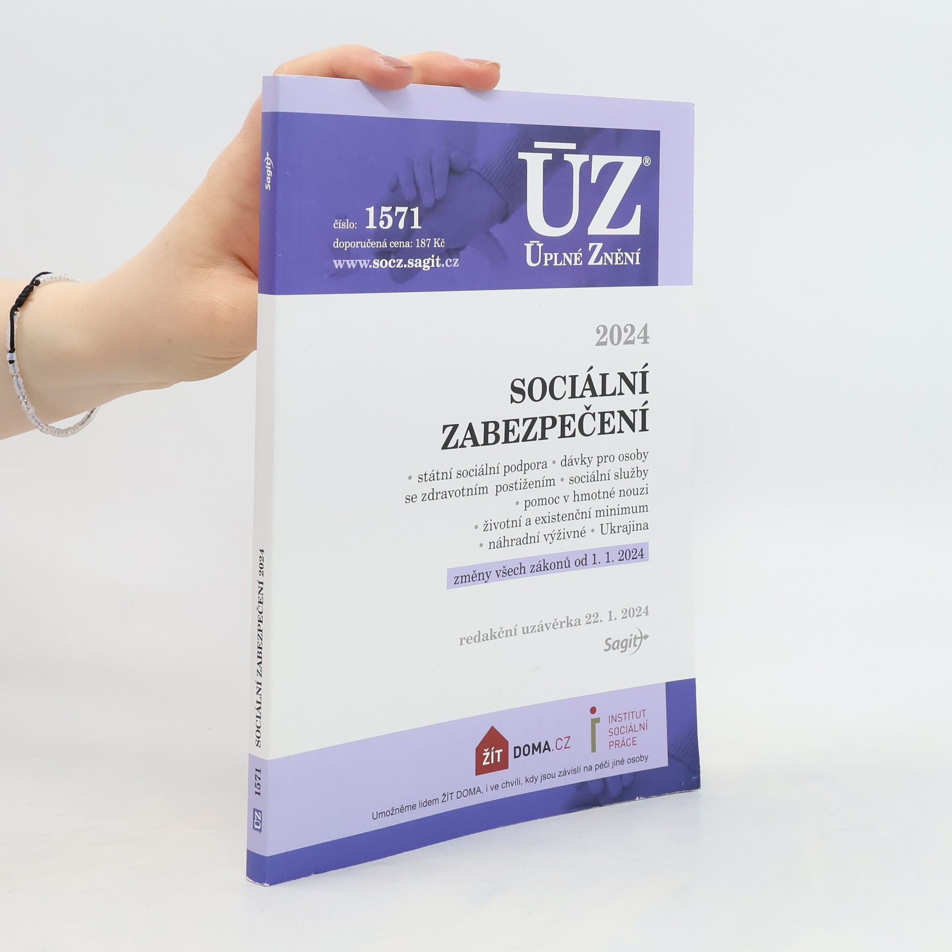 kolektiv ÚZ 1571 Sociální zabezpečení 2024