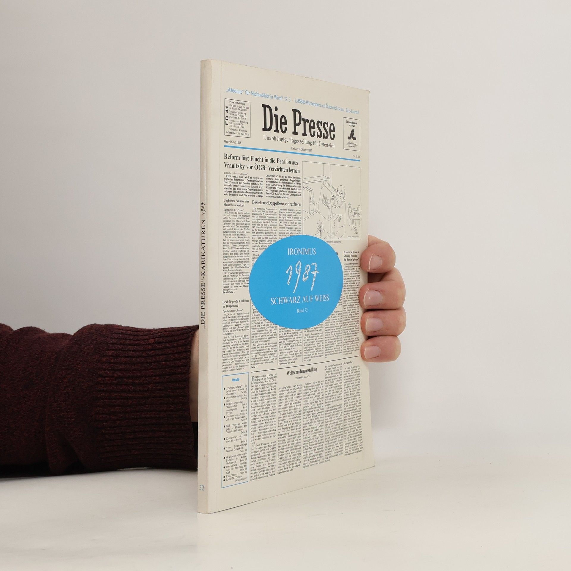 Autores varios Die Presse. Oktober 1987