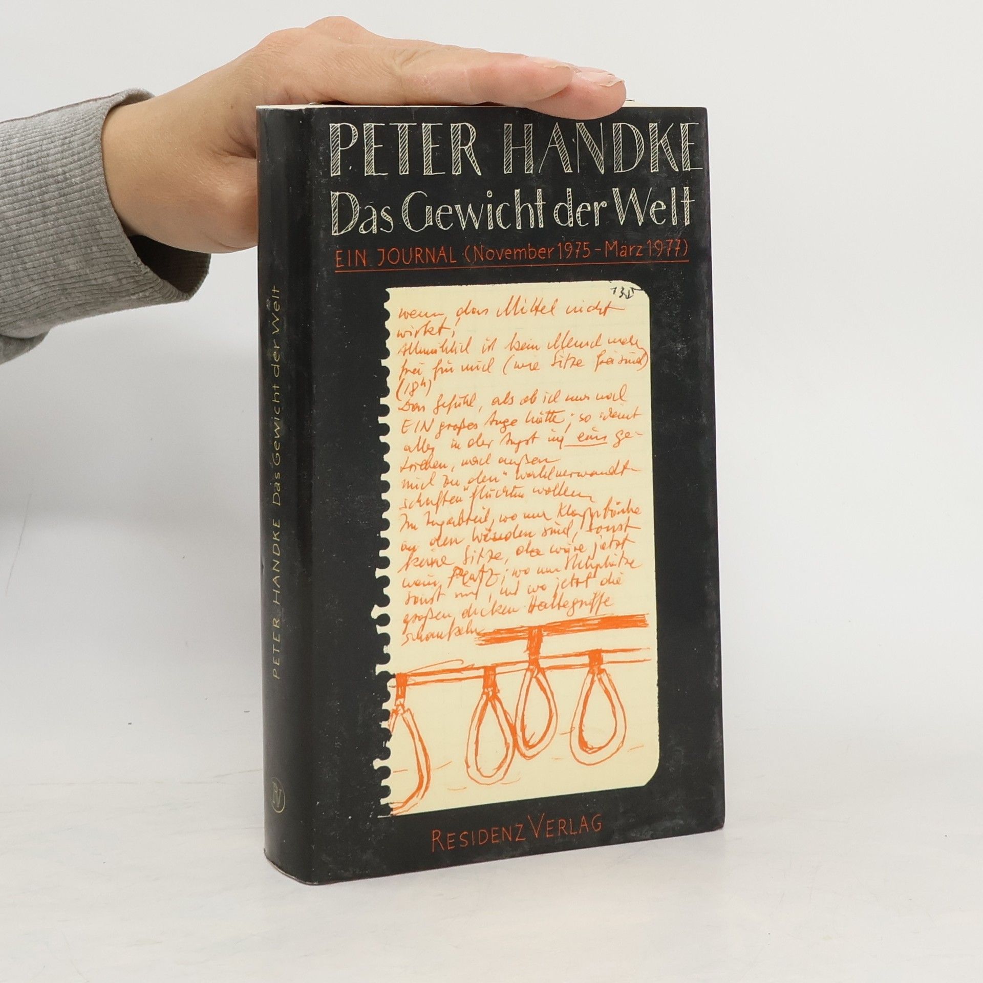 Peter Handke Das Gewicht der Welt. Ein Journal (November 1975 - Marz 1977)