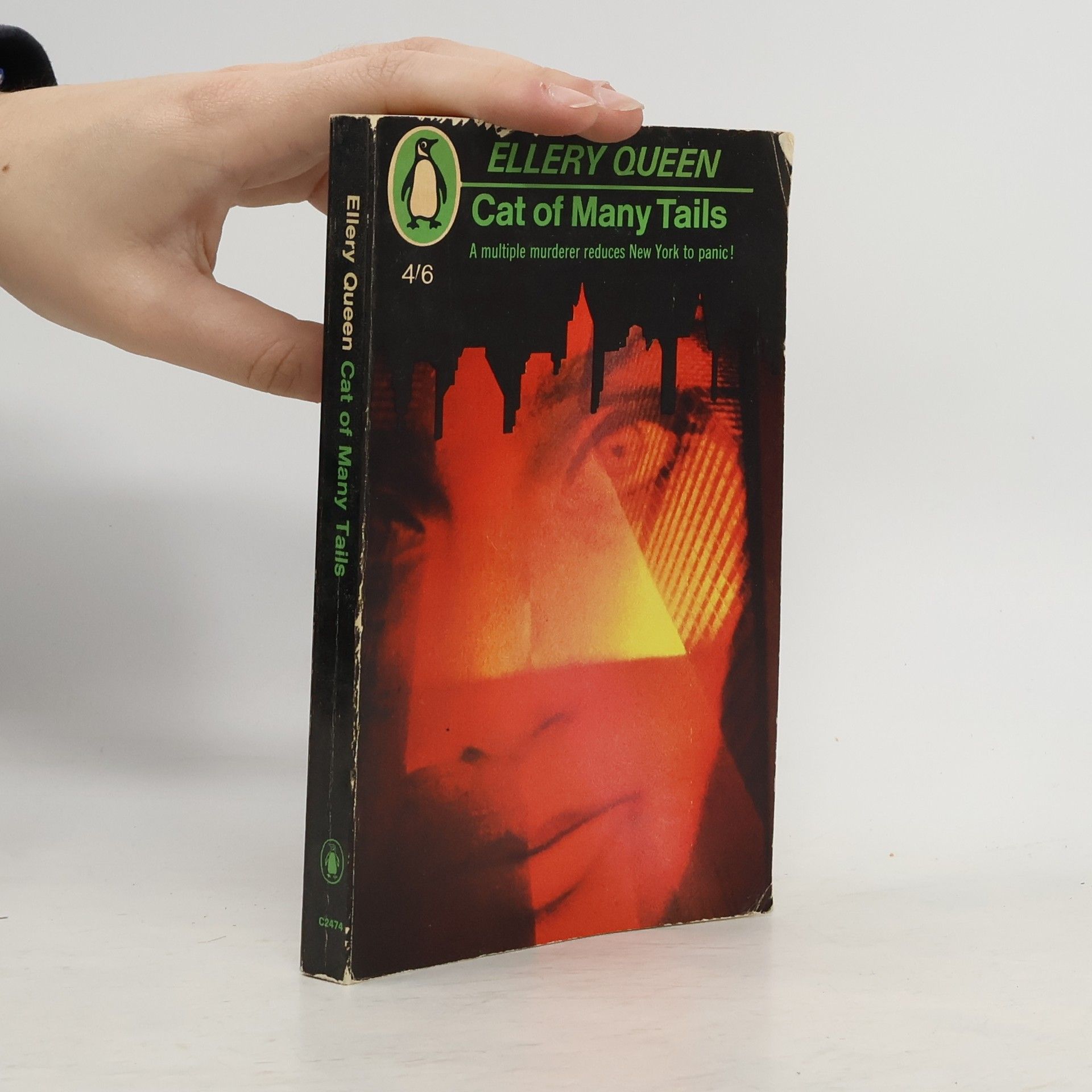 Ellery Queen Cat of Many Tails