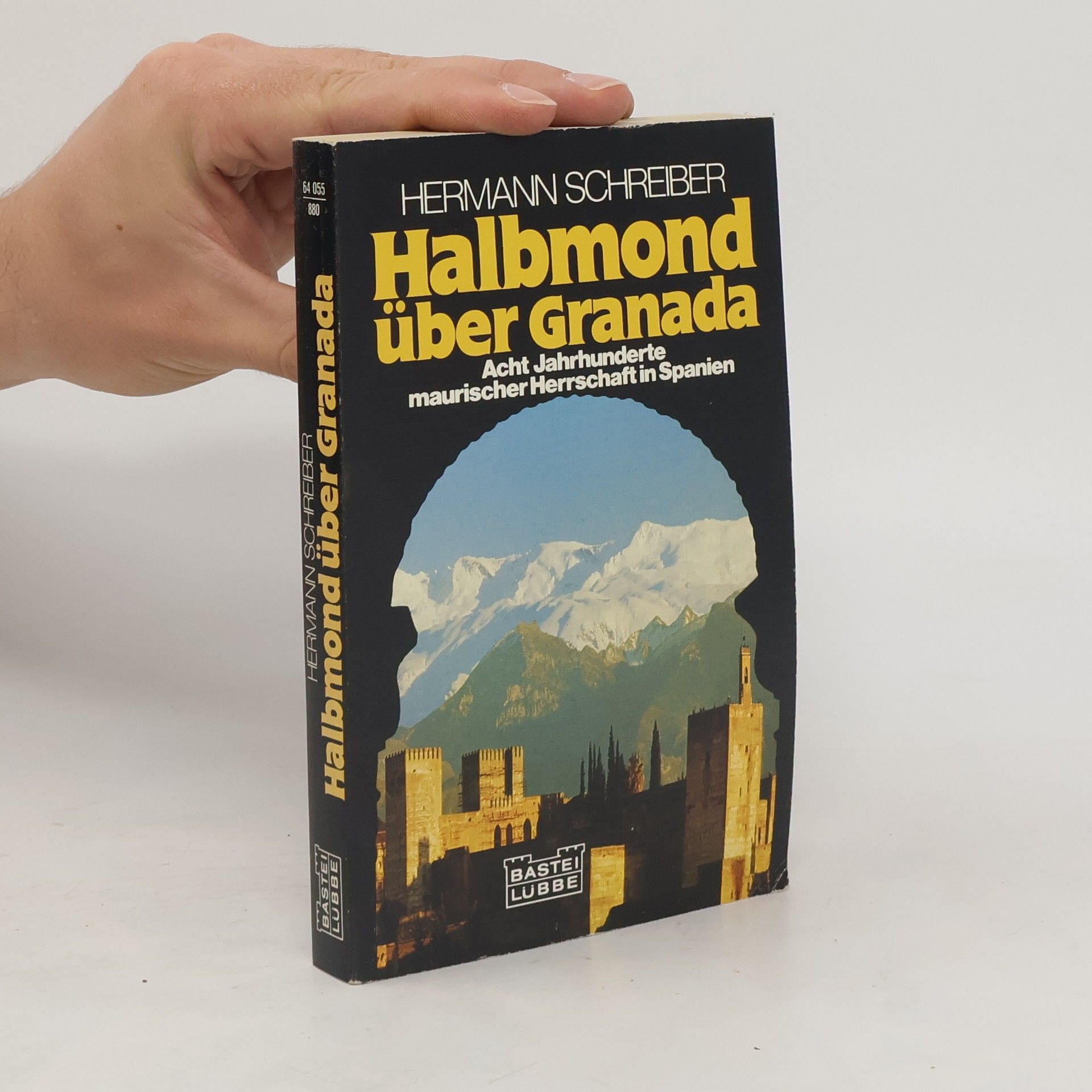 Hermann Schreiber Halbmond über Granada