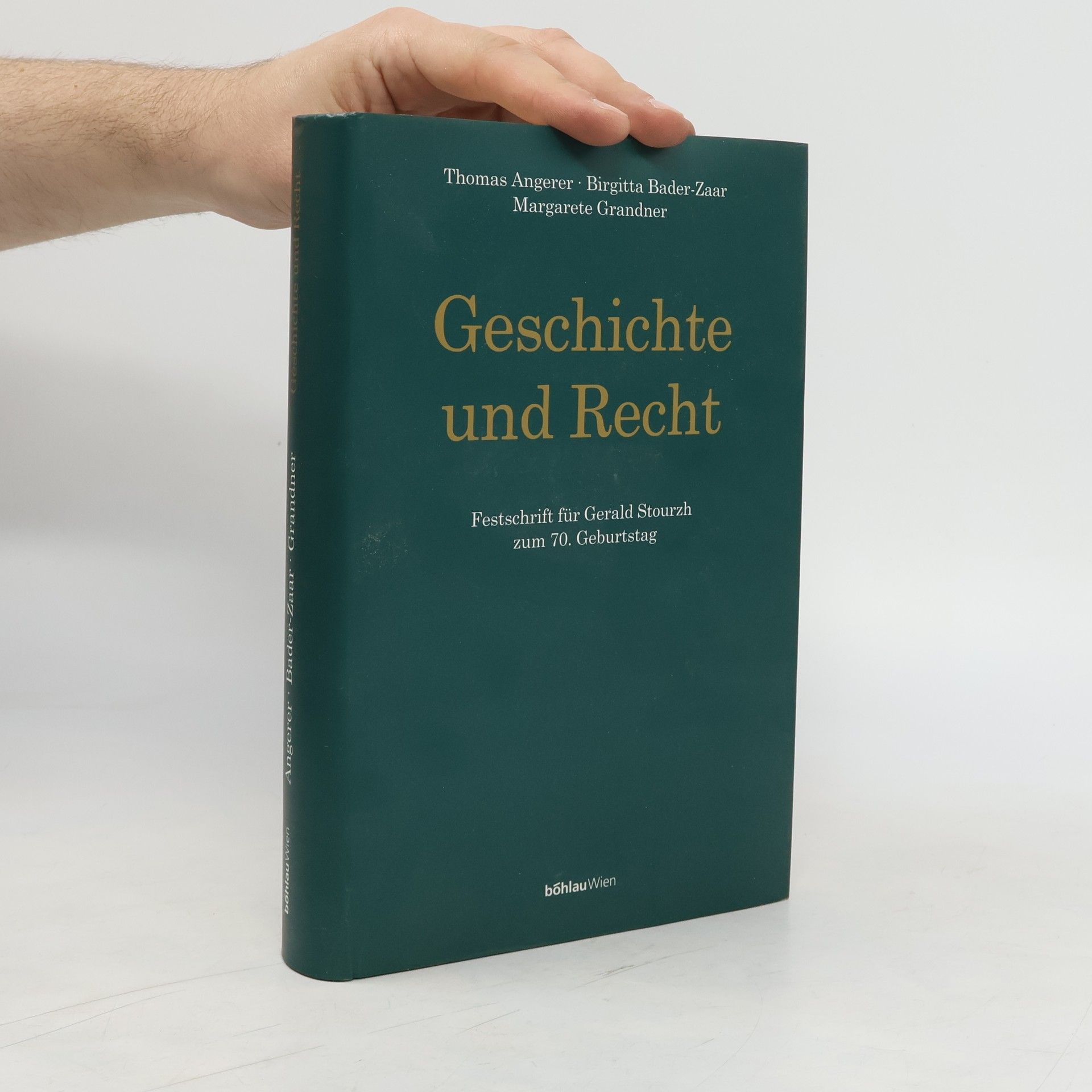 Thomas Angerer Geschichte und Recht