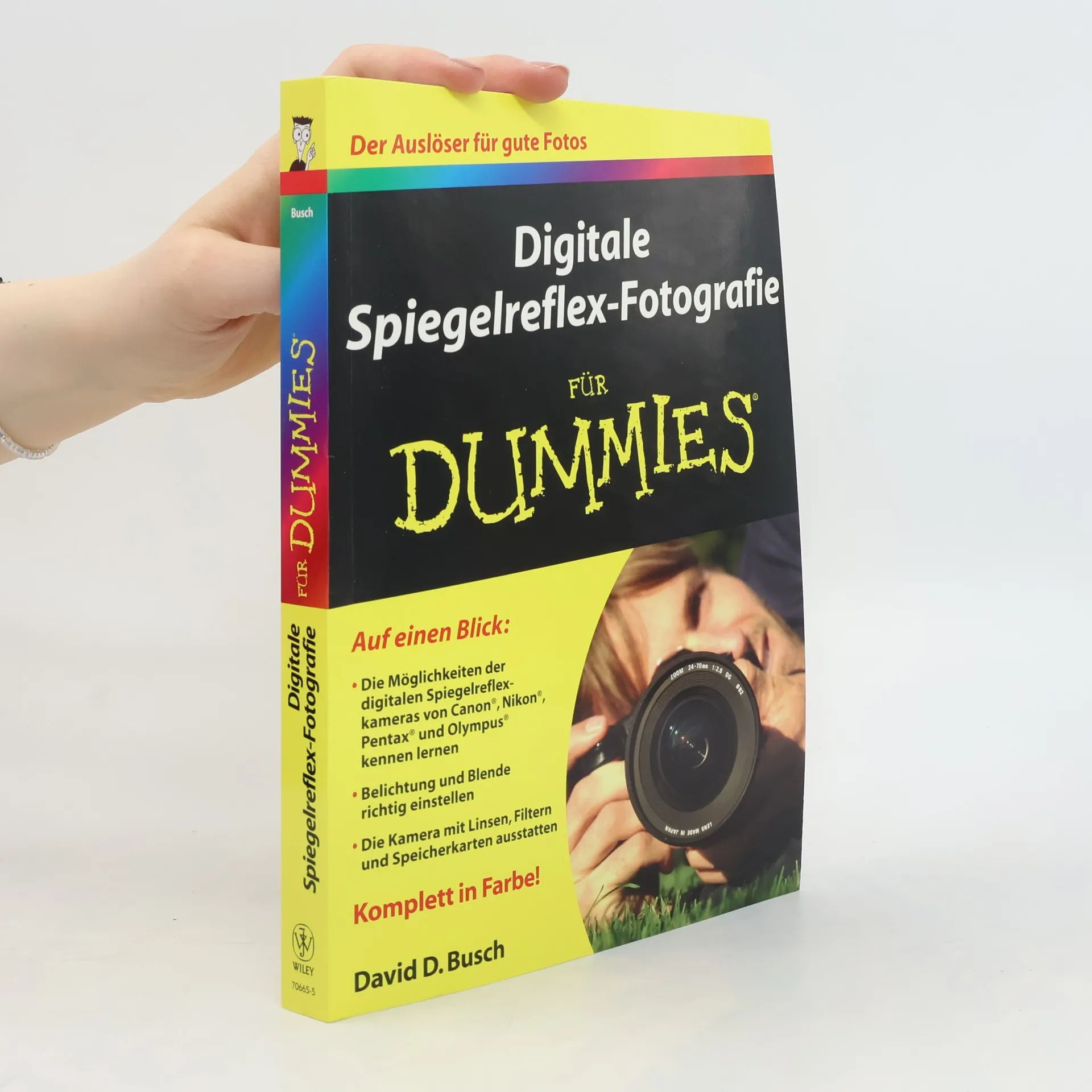 Digitale Spiegelreflex-Fotografie für Dummies | Buch | Paperback | David D. Busch