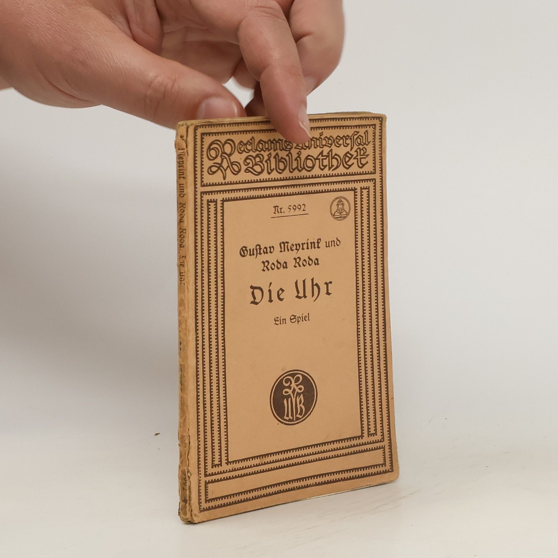 Alexander Friedrich Ladislaus Roda Roda Die Uhr Ein Spiel