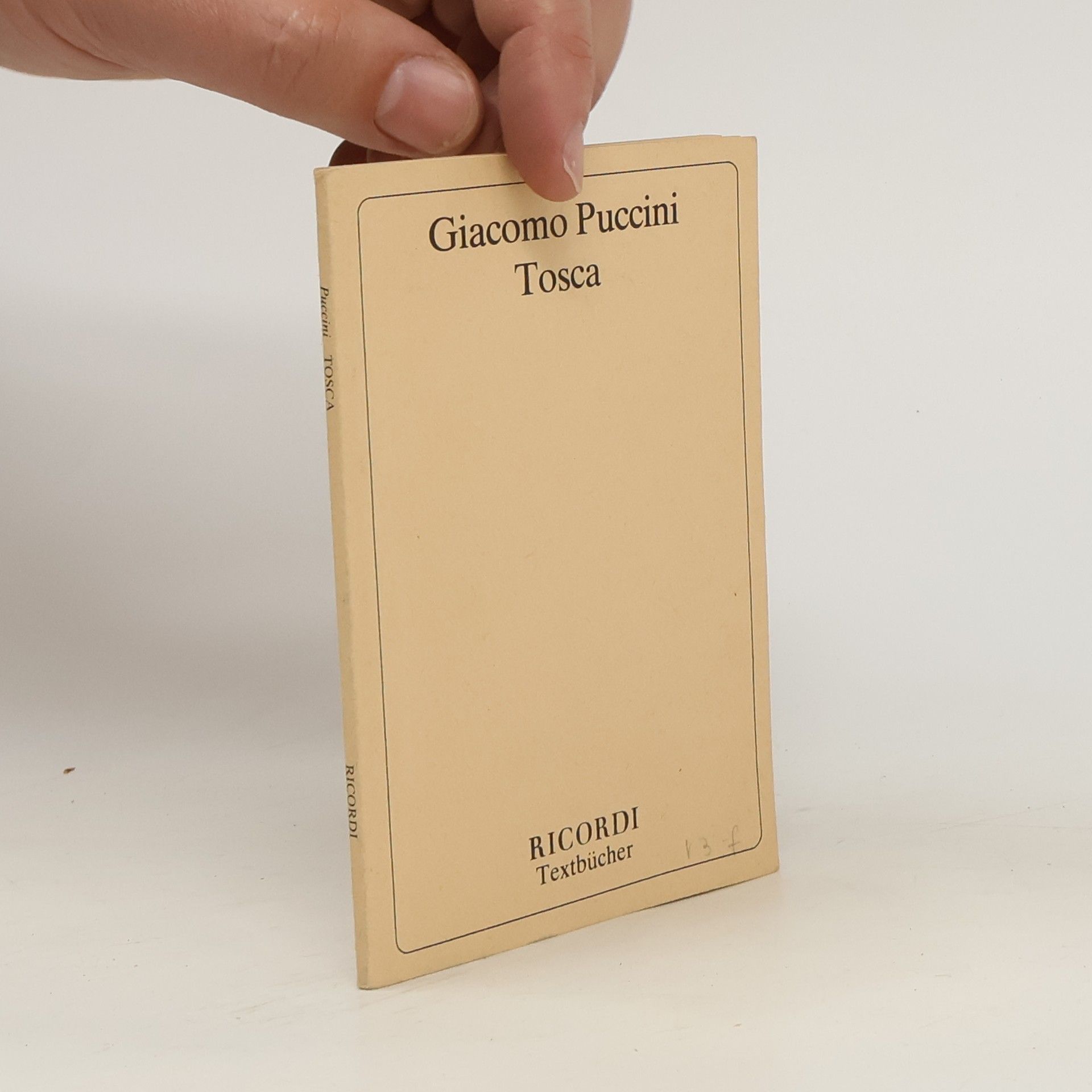 Giocomo Puccini Tosca