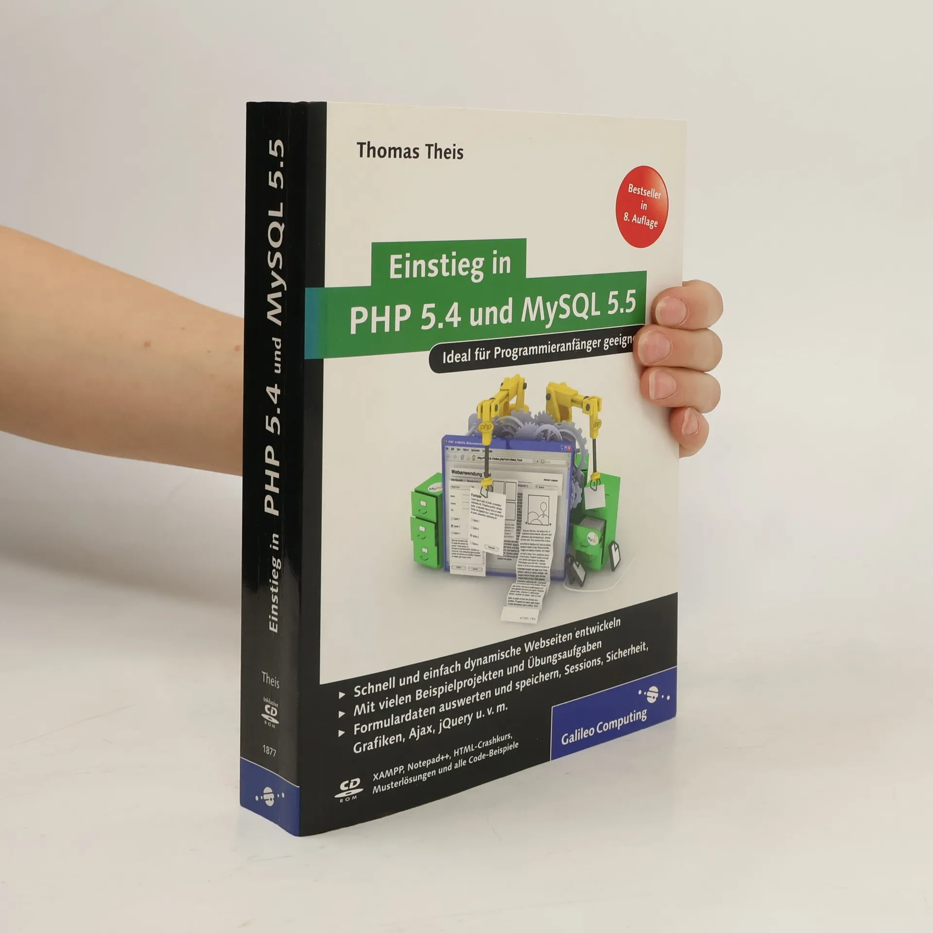Einstieg in PHP 5.4 und MySQL 5.5 | Buch | Thomas Theis