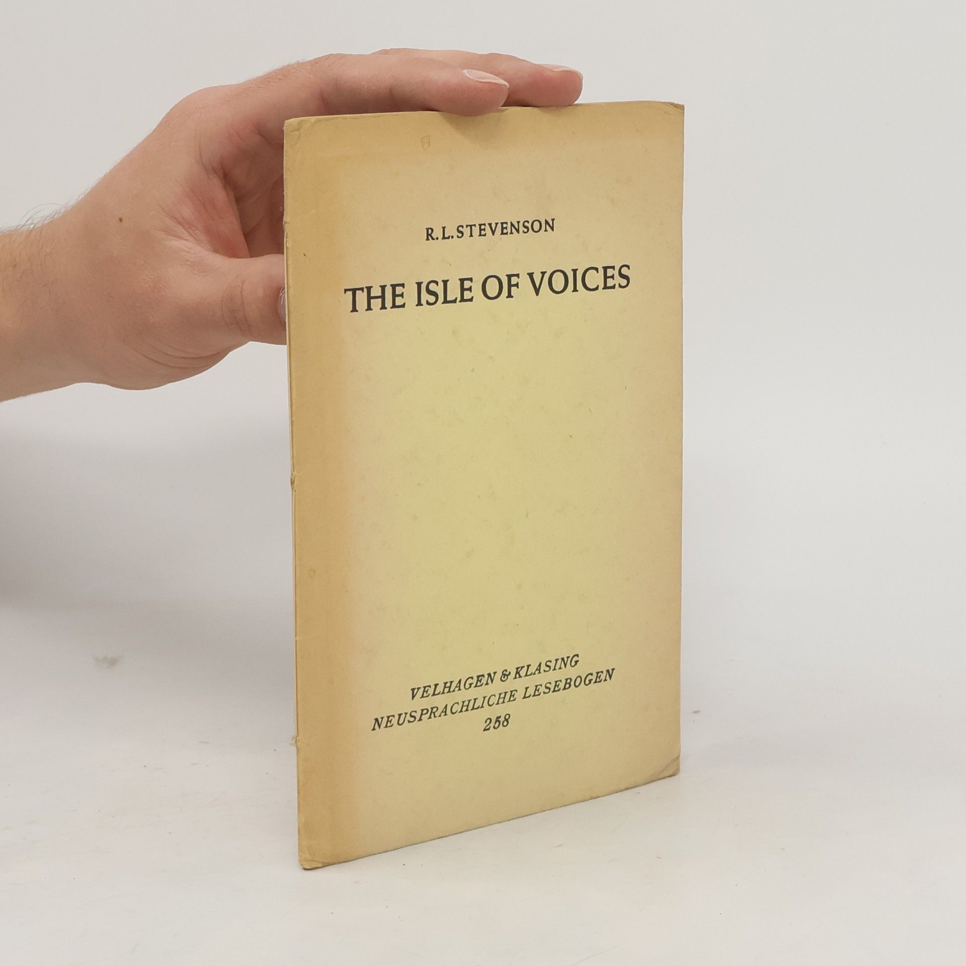 Robert Louis Stevenson The Isle of Voices