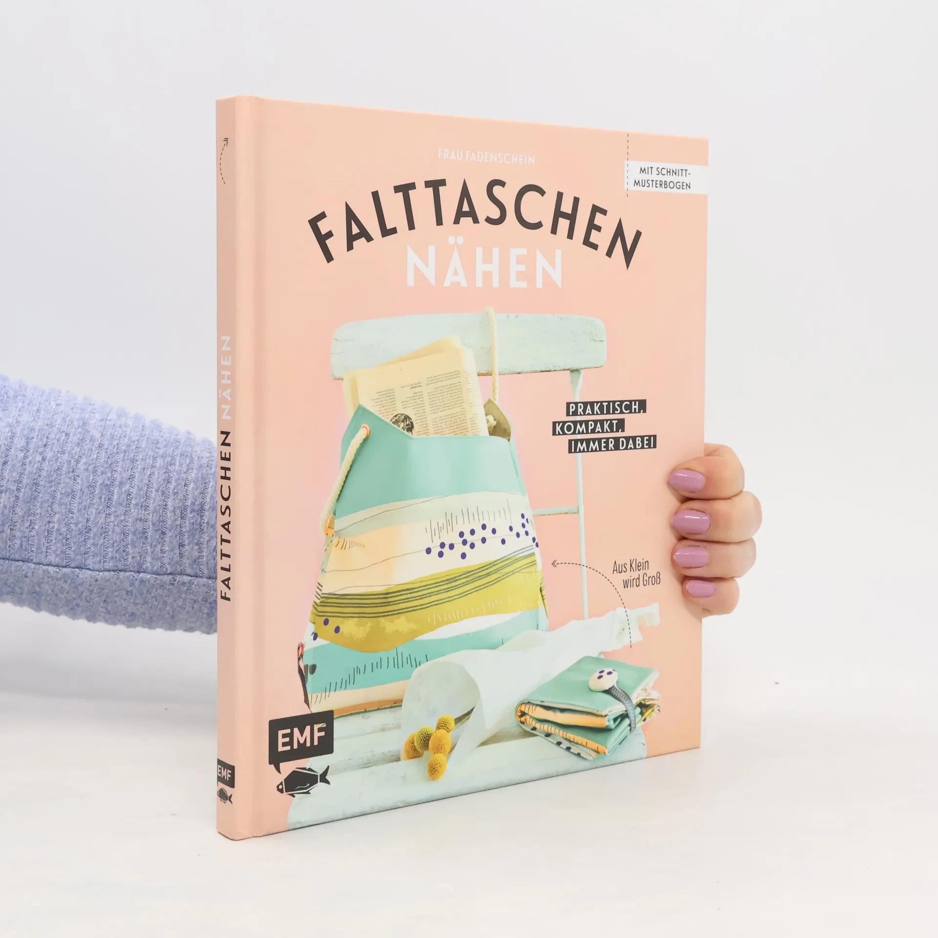 Falttaschen nähen | Book | Hardcover | Fadenschein | DE