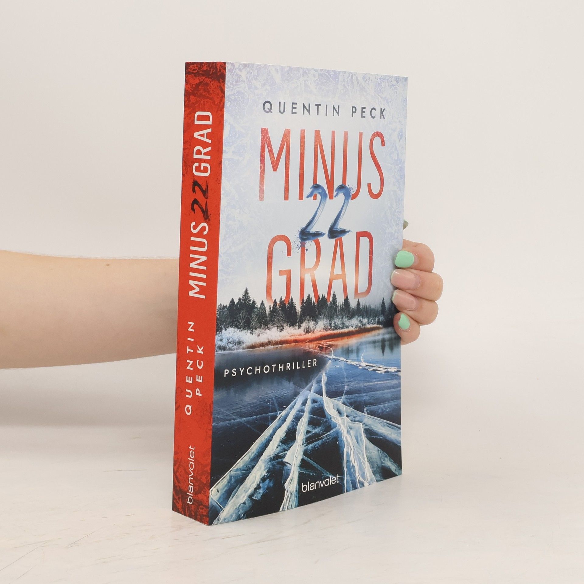 Quentin Peck Minus 22 Grad. Psychothriller