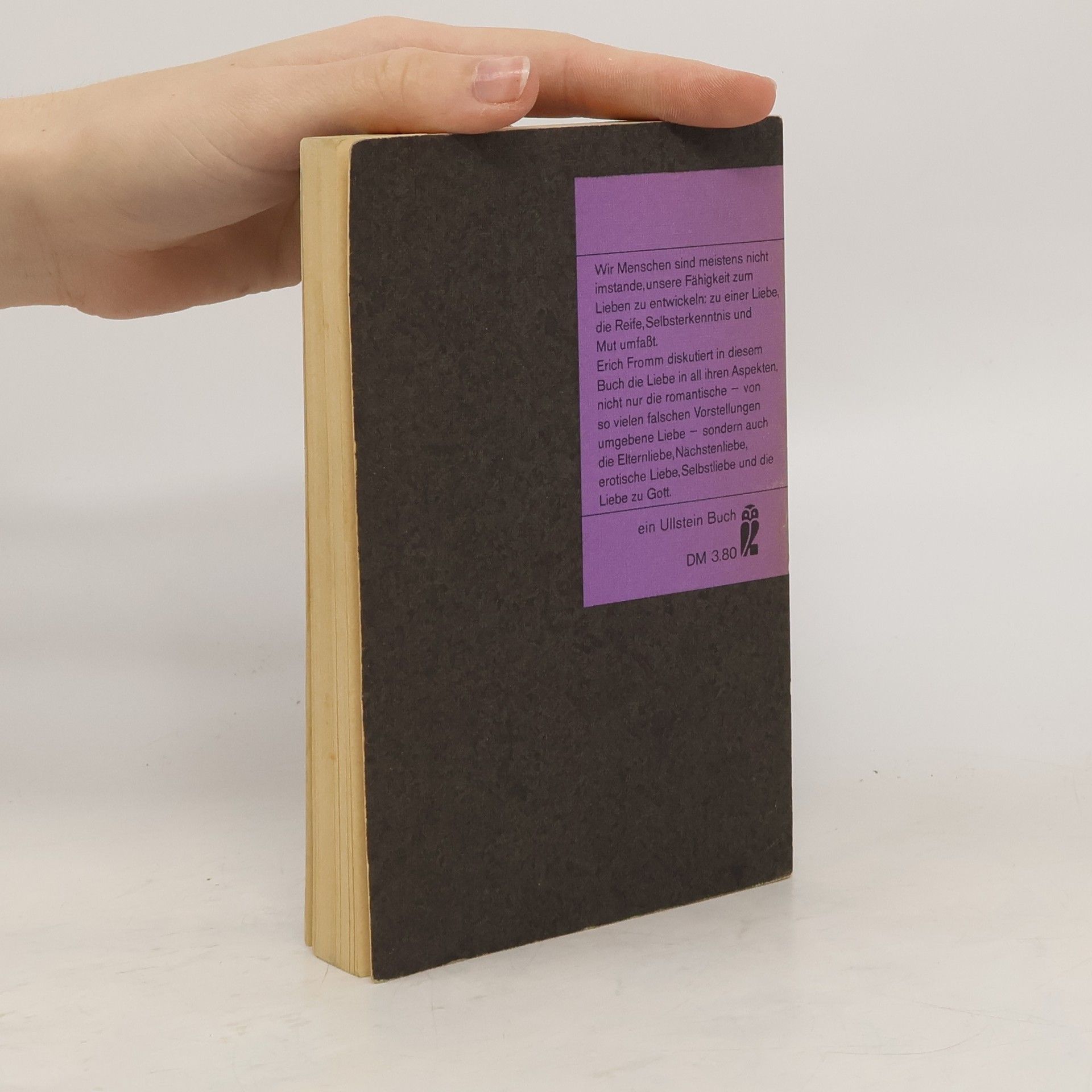 Erich Fromm Die Kunst des Liebens