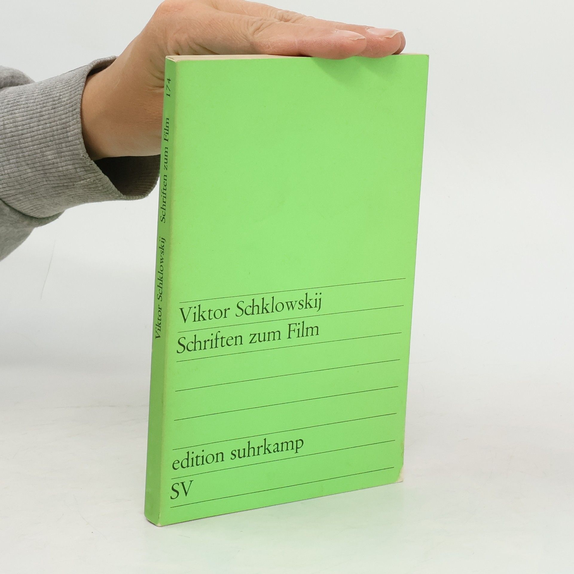 Viktor Shklovsky Schriften zum Film