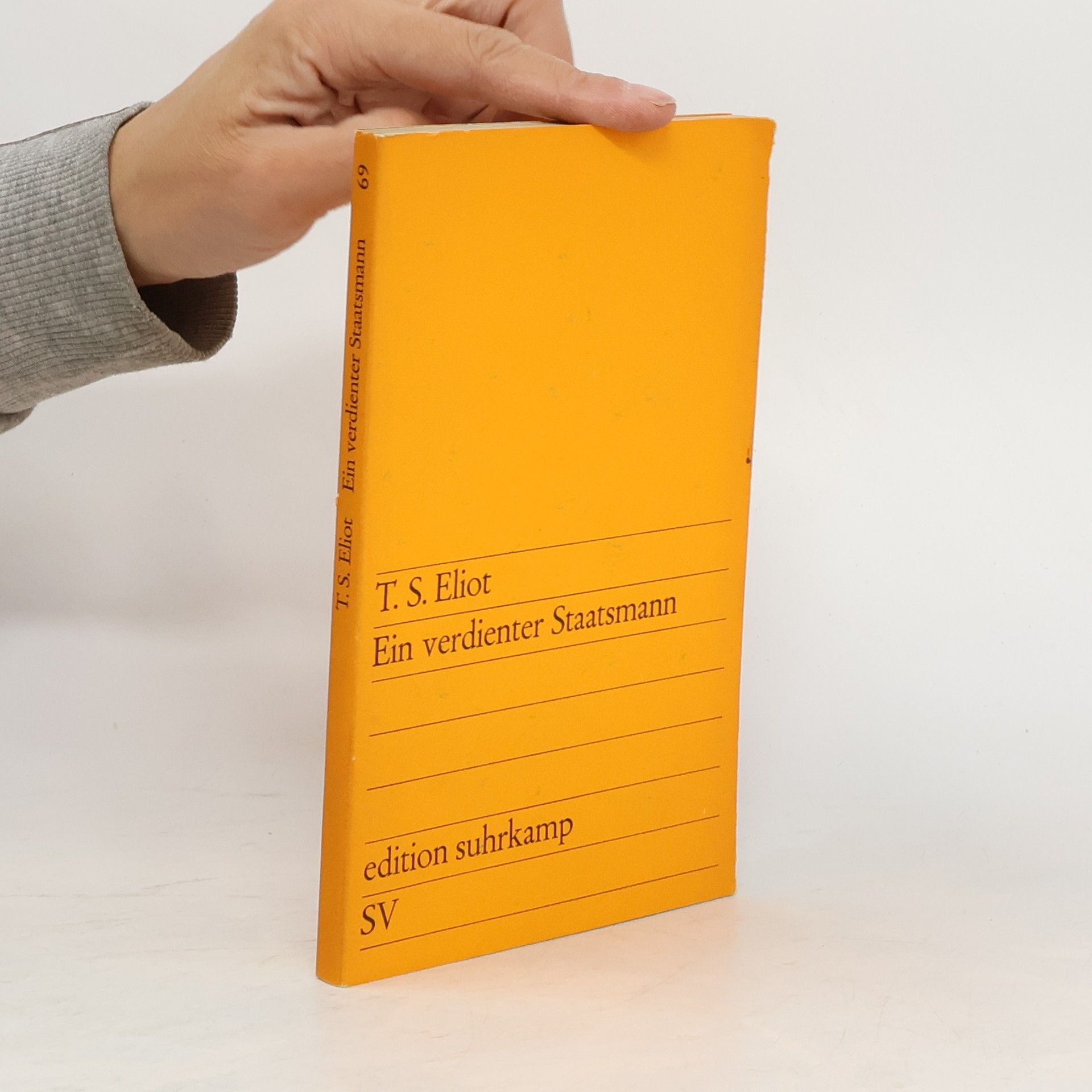 Eliot Thomas Stearns Ein verdienter Staatsmann