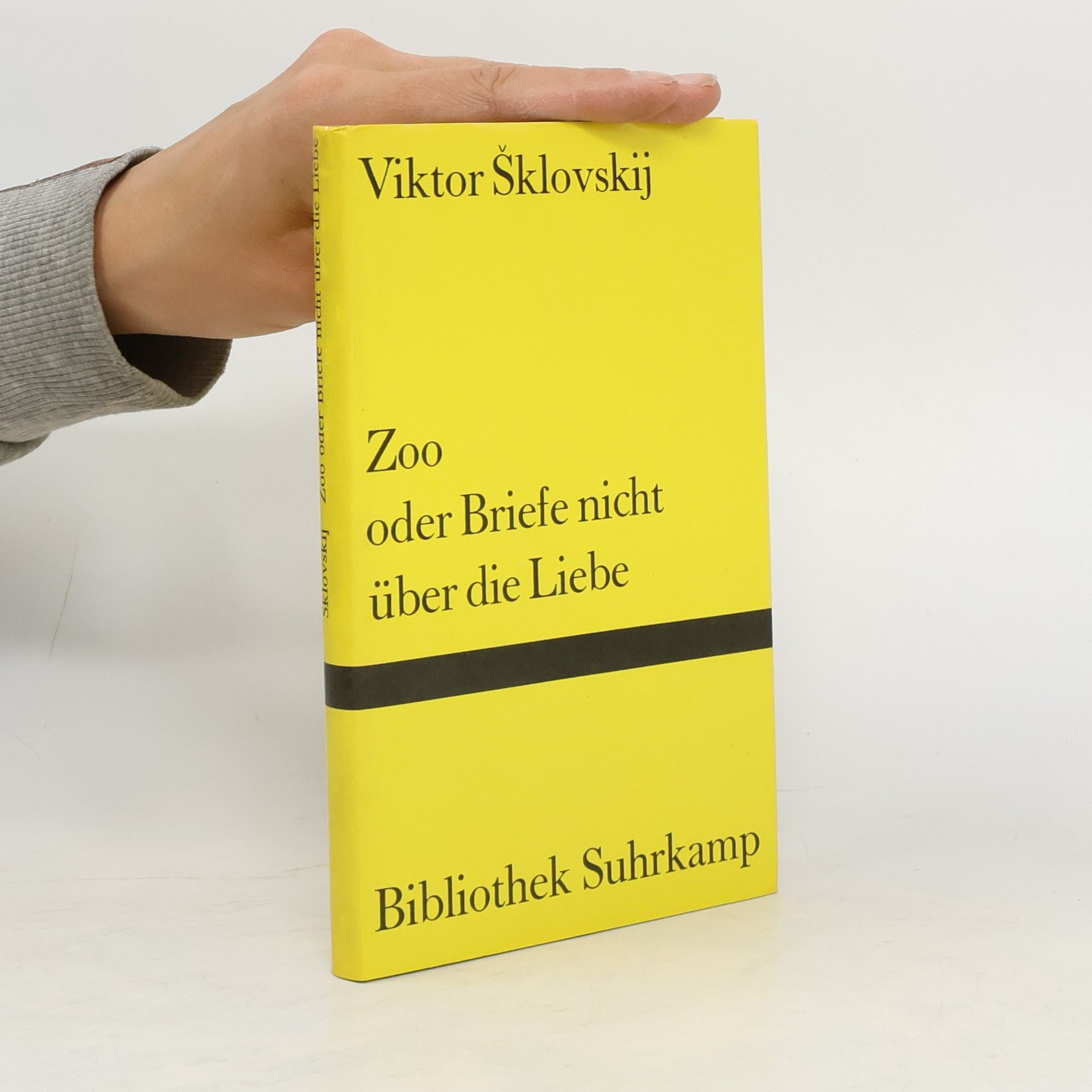 Viktor Shklovsky Zoo oder Briefe nicht über die Liebe