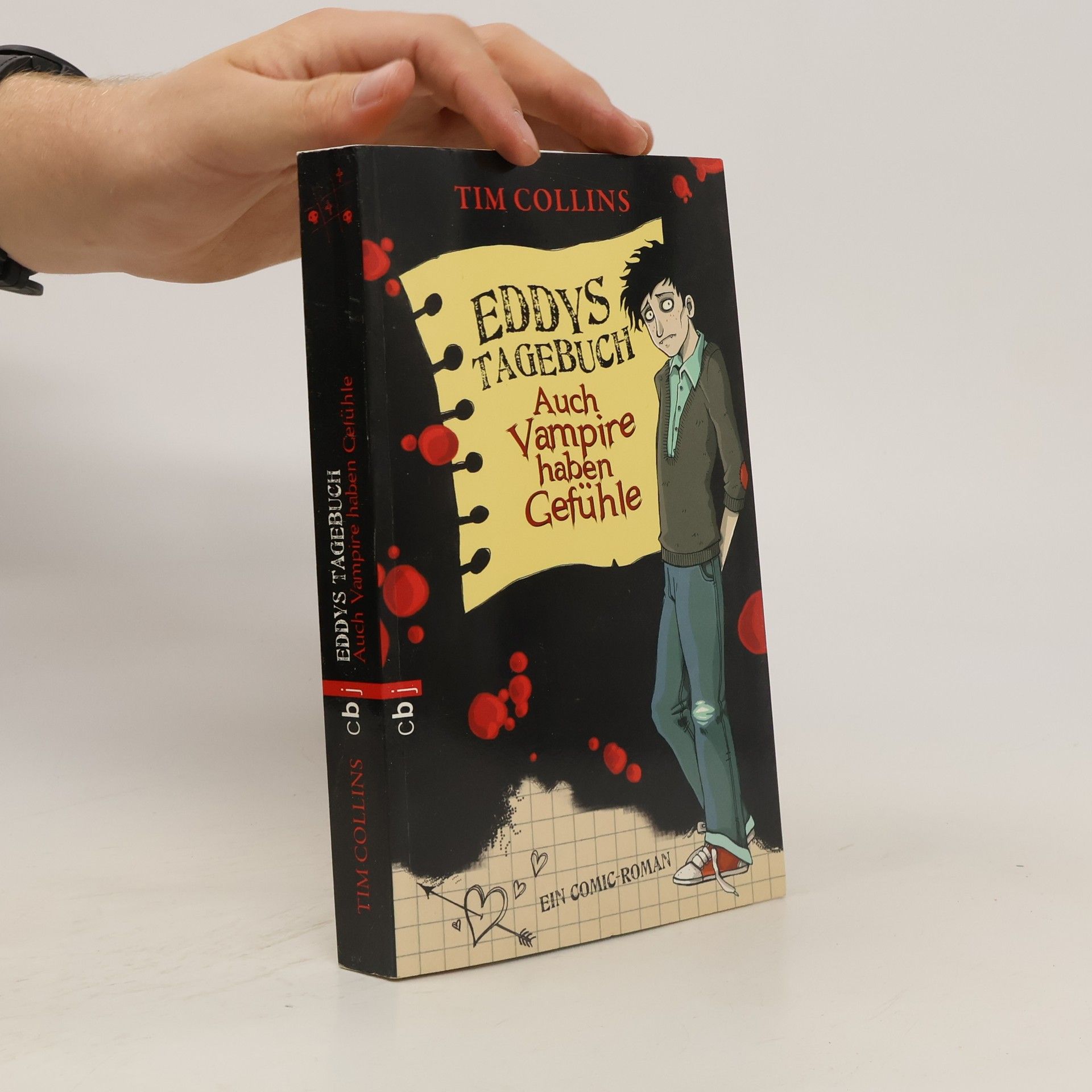 Tim Collins Eddys Tagebuch - Auch Vampire haben Gefühle. Ein Comic-Roman