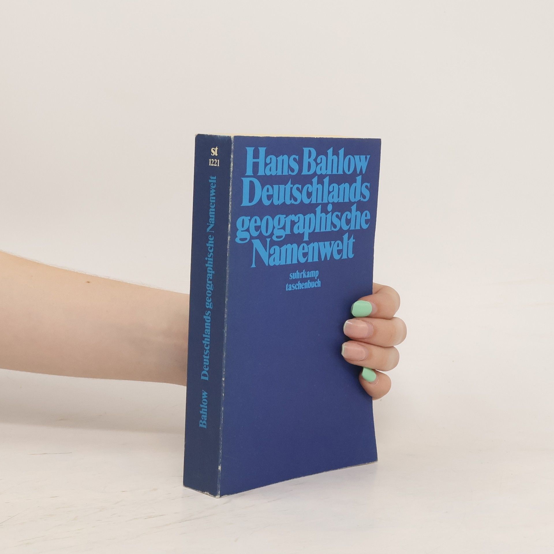 Hans Bahlow Deutschlands geographische Namenwelt