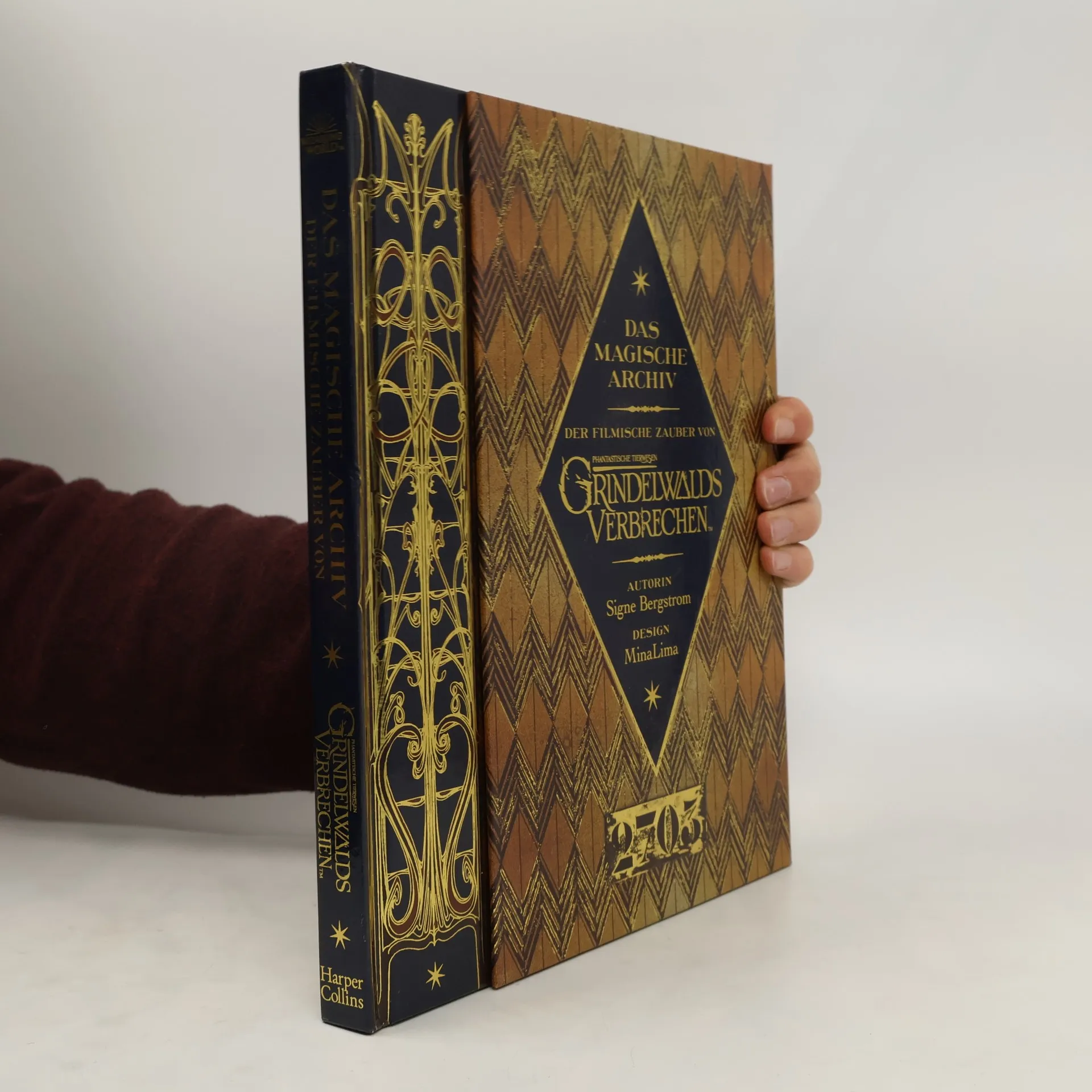 Das magische Archiv - der filmische Zauber von Phantastische Tierwesen: Grindelwalds Verbrechen | Buch | Hardcover | Signe Bergstrom
