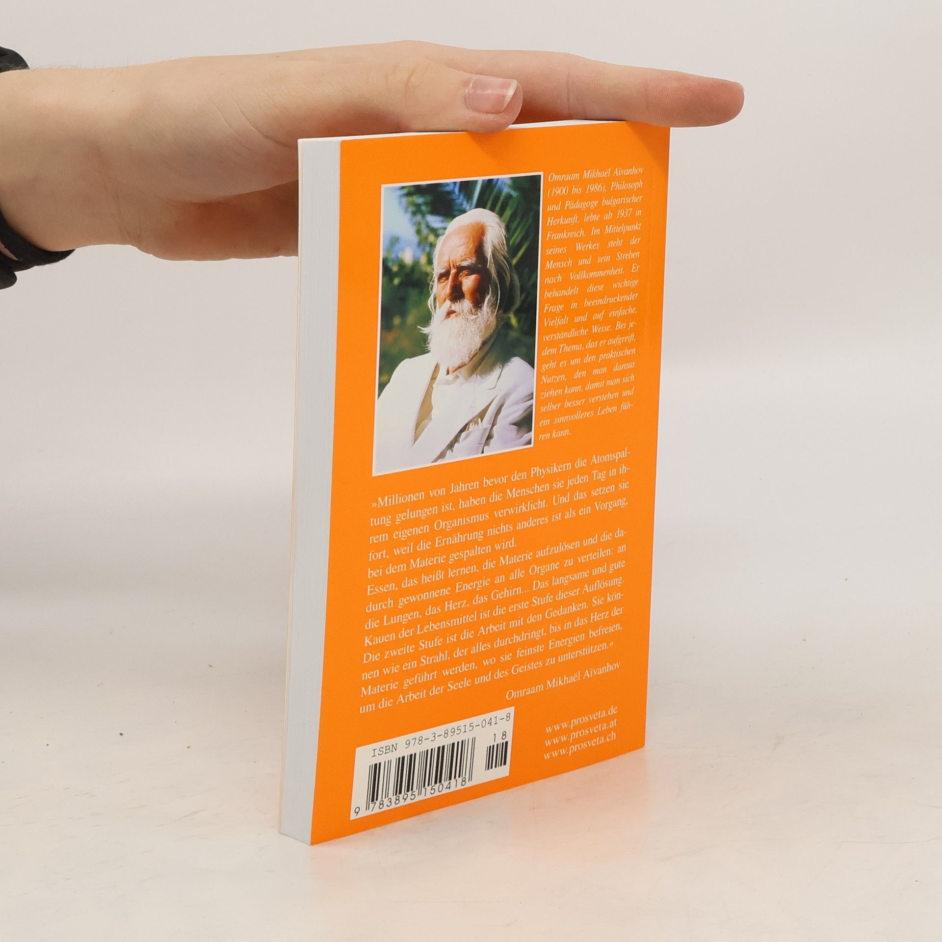 Omraam Mikhaël Aivanhov Yoga der Ernährung