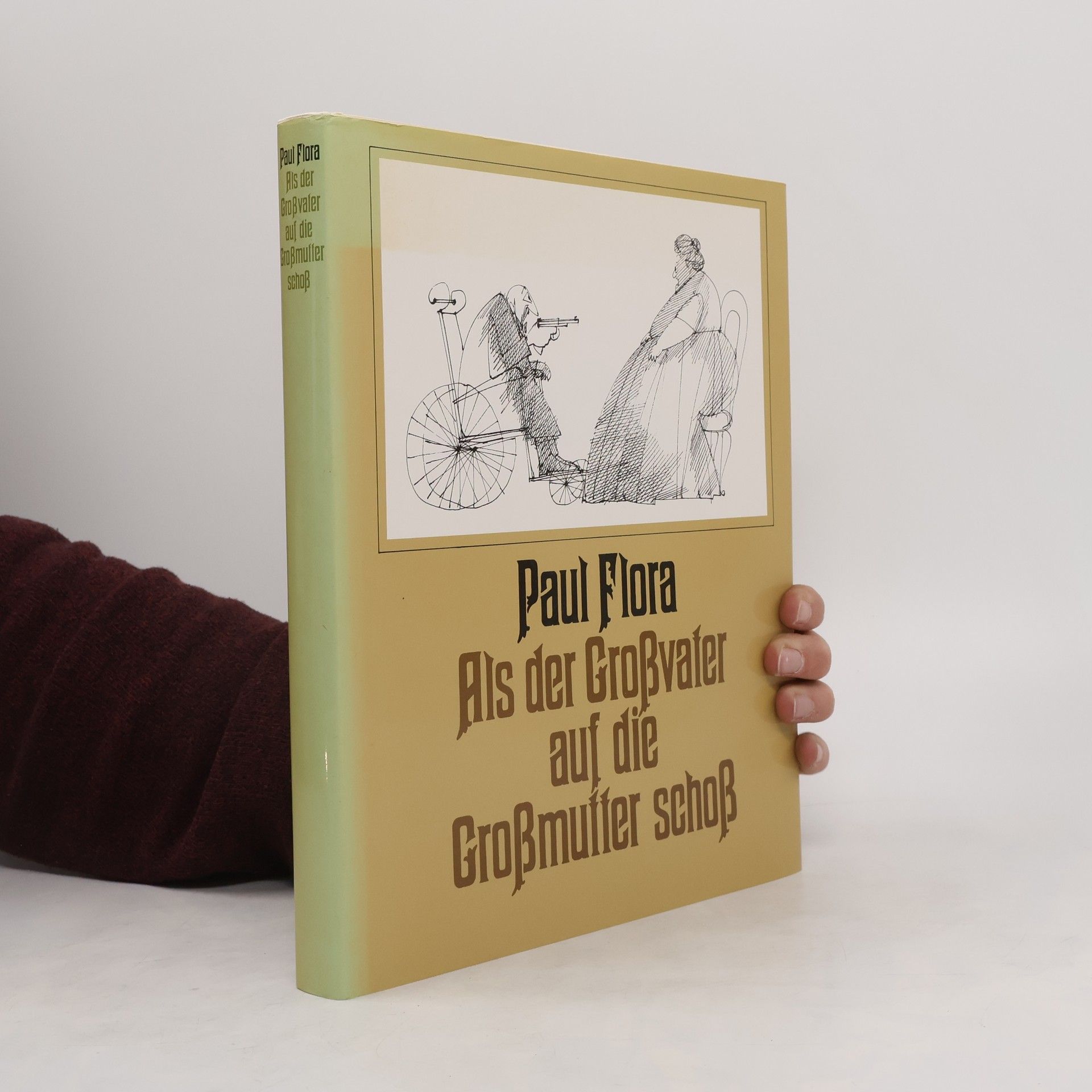 Paul Flora Als der Großvater auf die Großmutter schoß