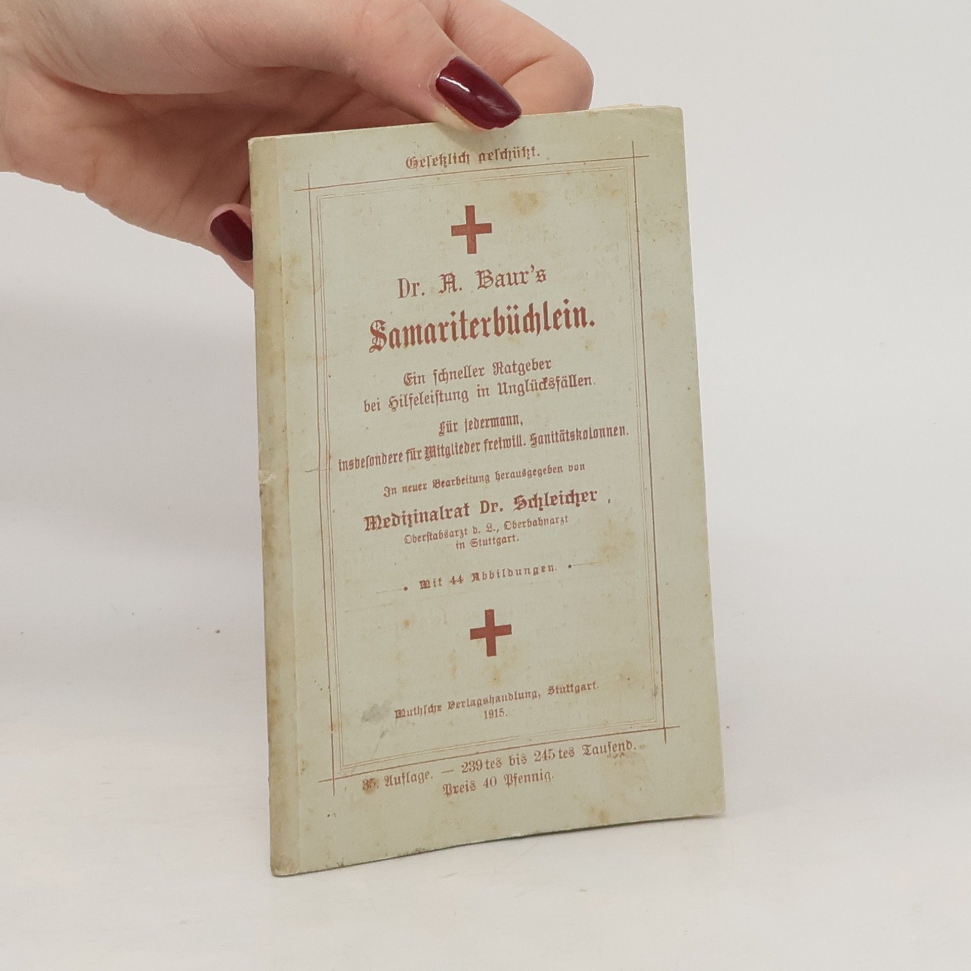 AA.VV. Samariterbüchlein
