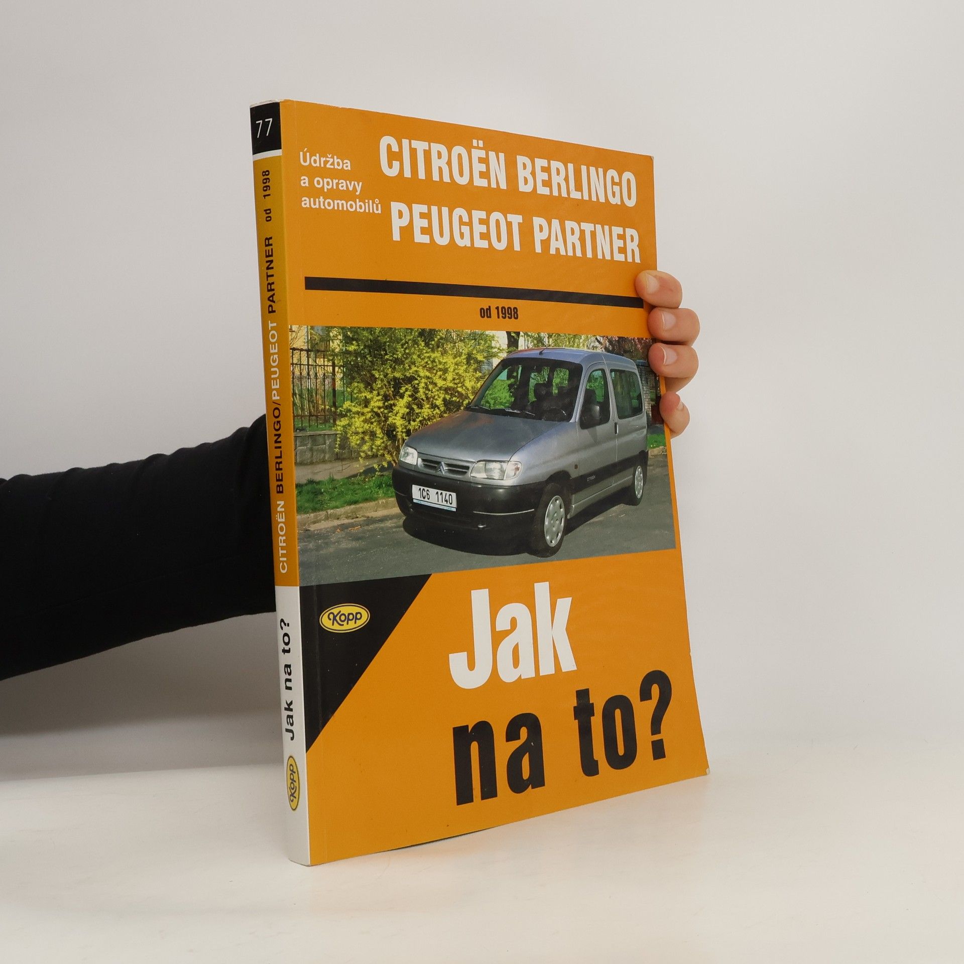 Collectif d'auteurs Údržba a opravy automobilů Citroën Berlingo a Peugeot Partner