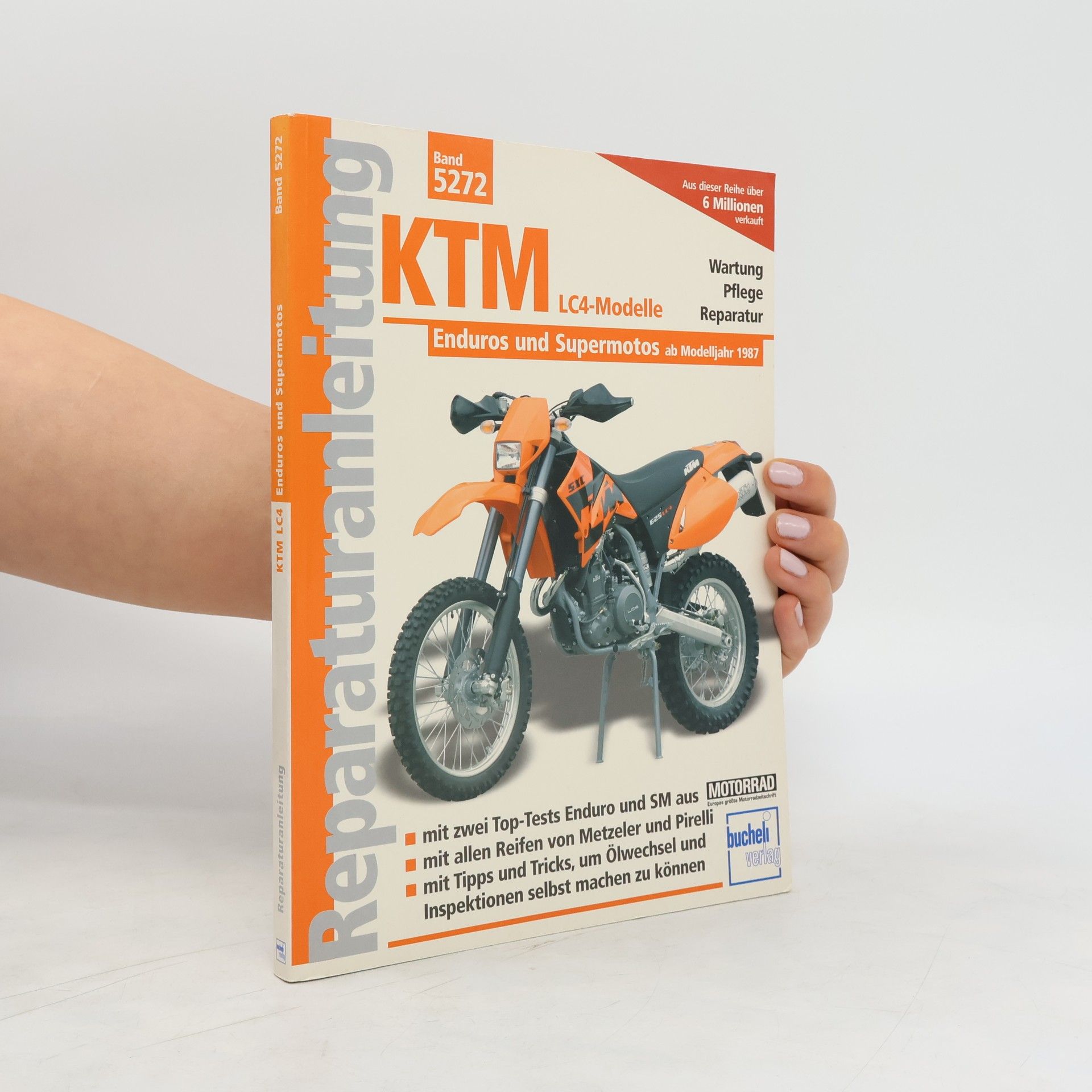 bucheli KTM LC4-Modelle, Enduros und Supermotos ab Modelljahr 1987