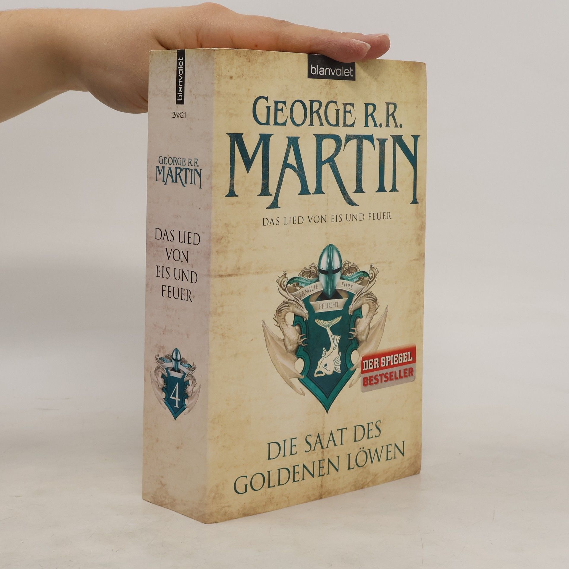 George R. R. Martin Die saat des goldenen löwen (Das lied von eis und feuer 4)
