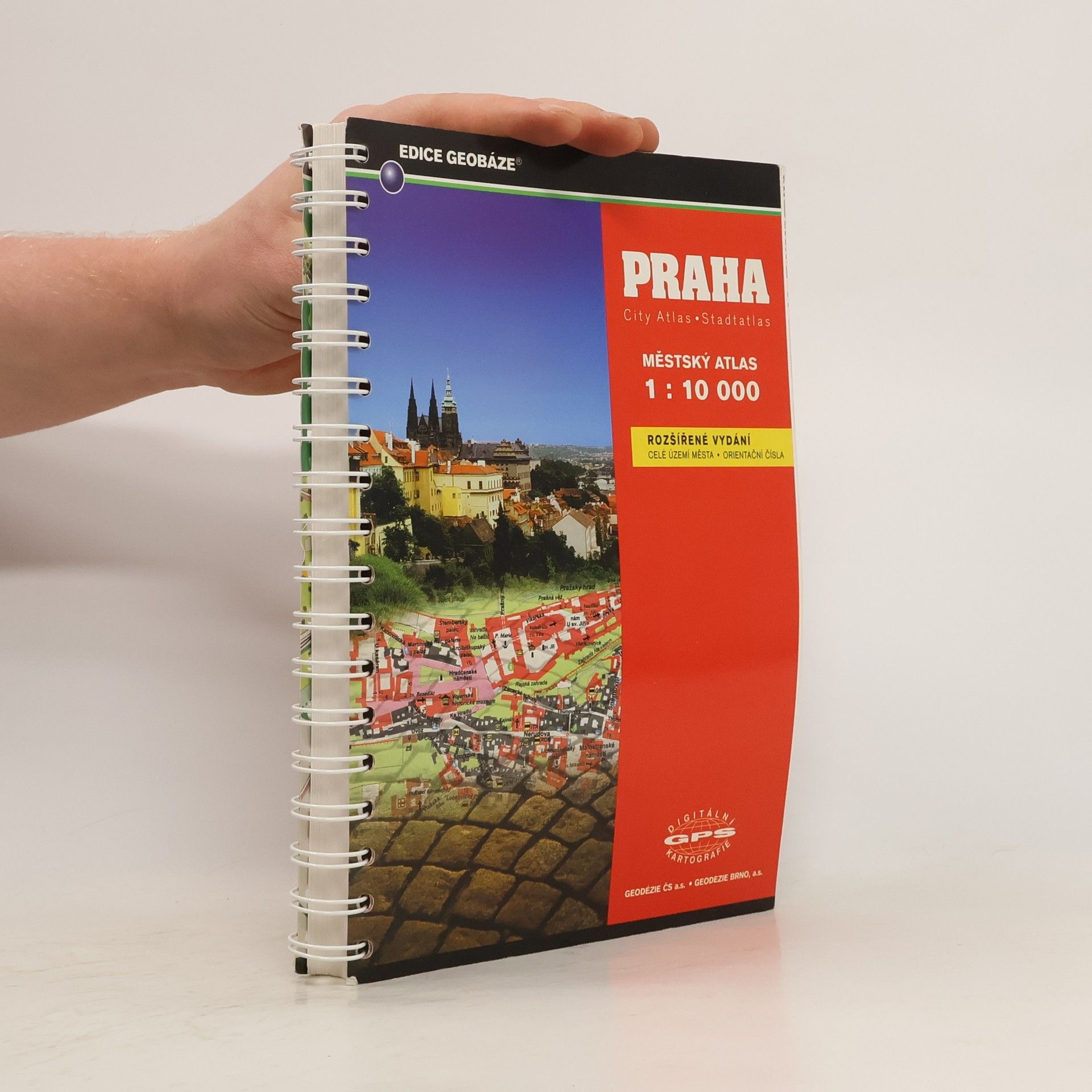 kolektiv Praha - městský atlas 1 : 10 000