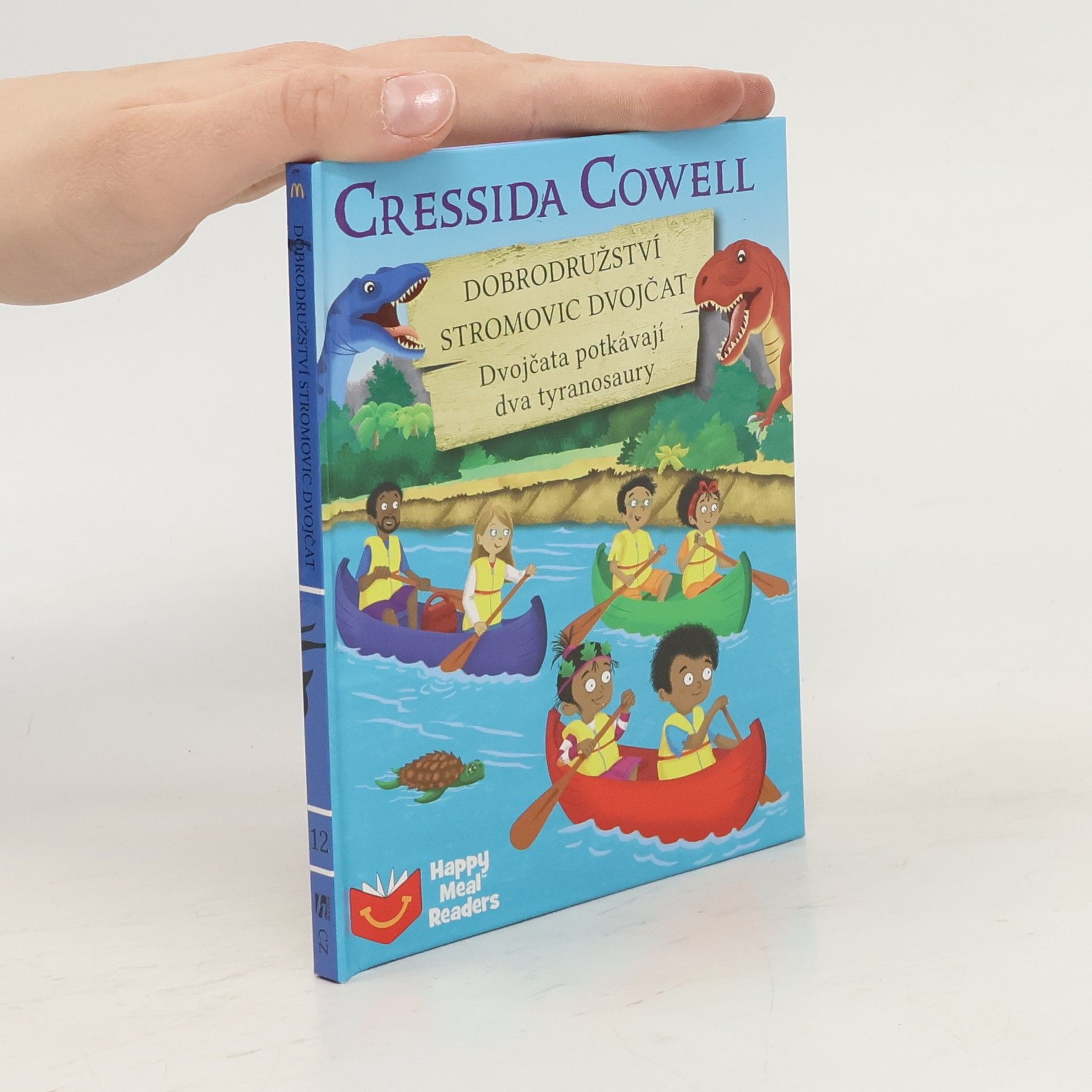 Cressida Cowell Dobrodružství Stromovic dvojčat: Dvojčata potkávají dva tyranosaury
