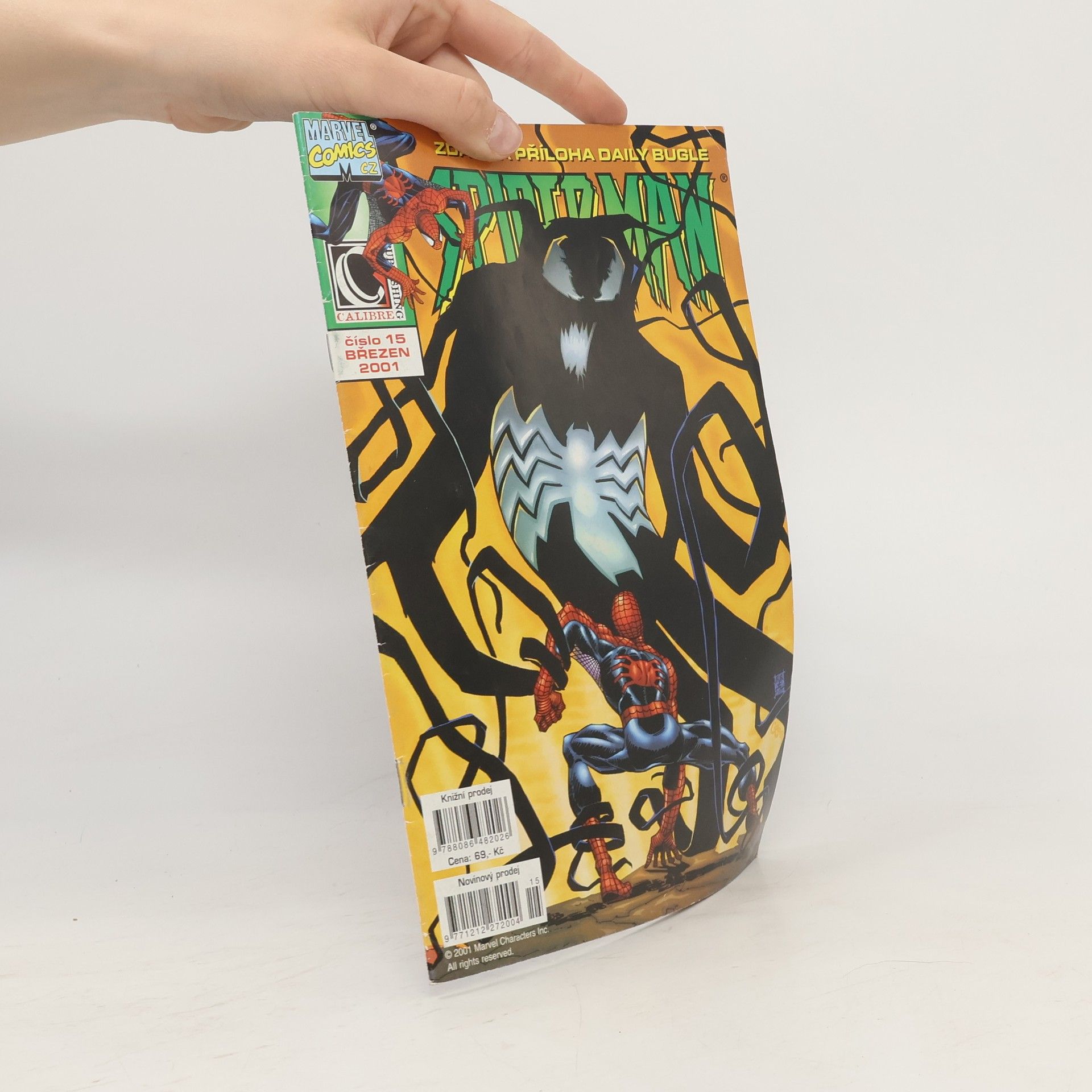 Stan Lee Spider-man č. 15 březen 2001